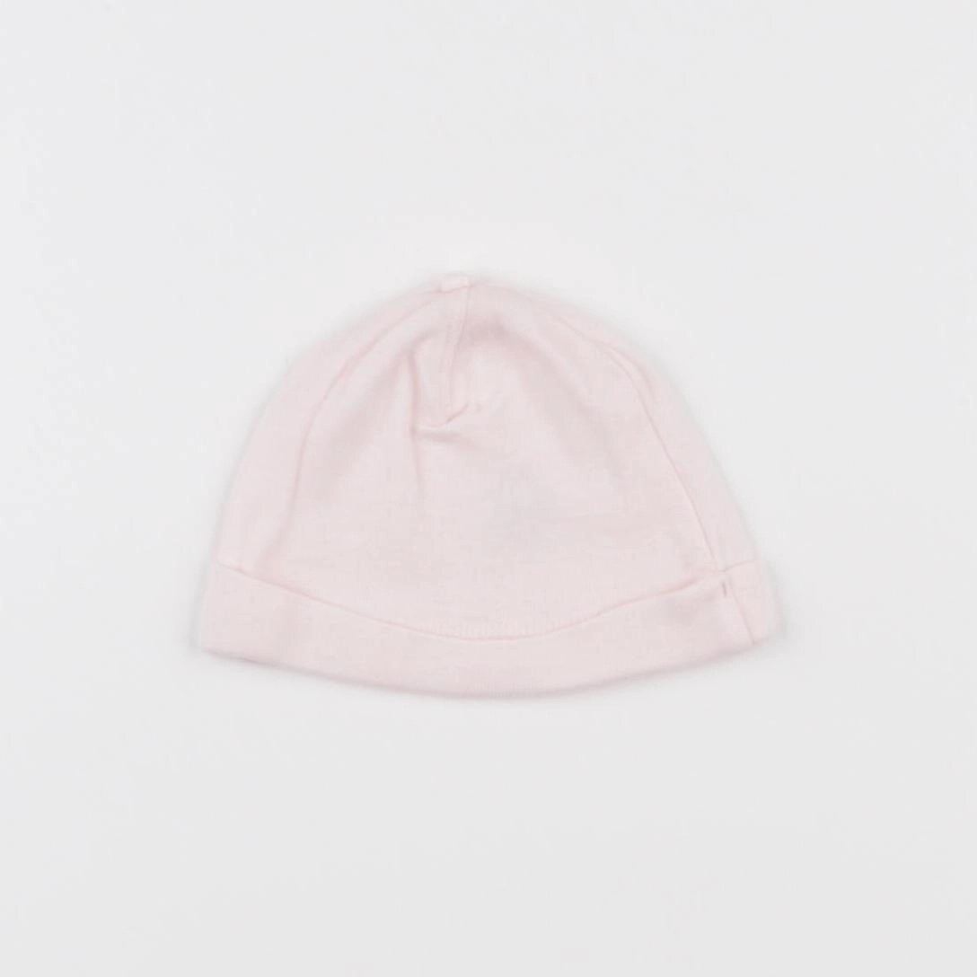 H&M - bonnet de naissance rose - 0/1 mois
