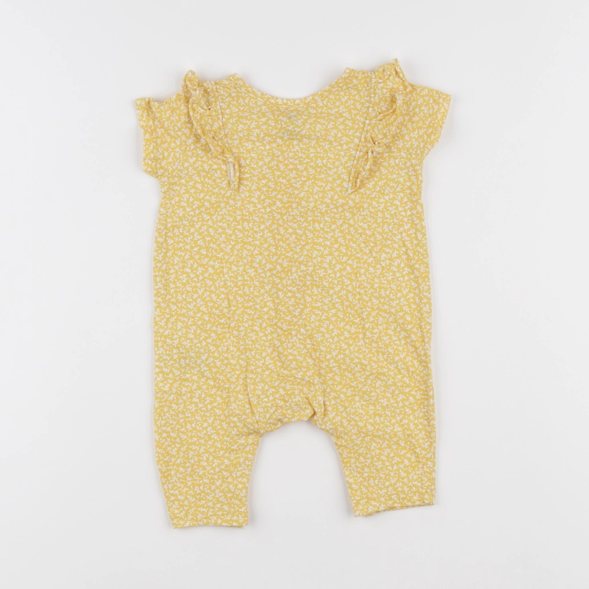 H&M - combinaison blanc, jaune - 0/1 mois