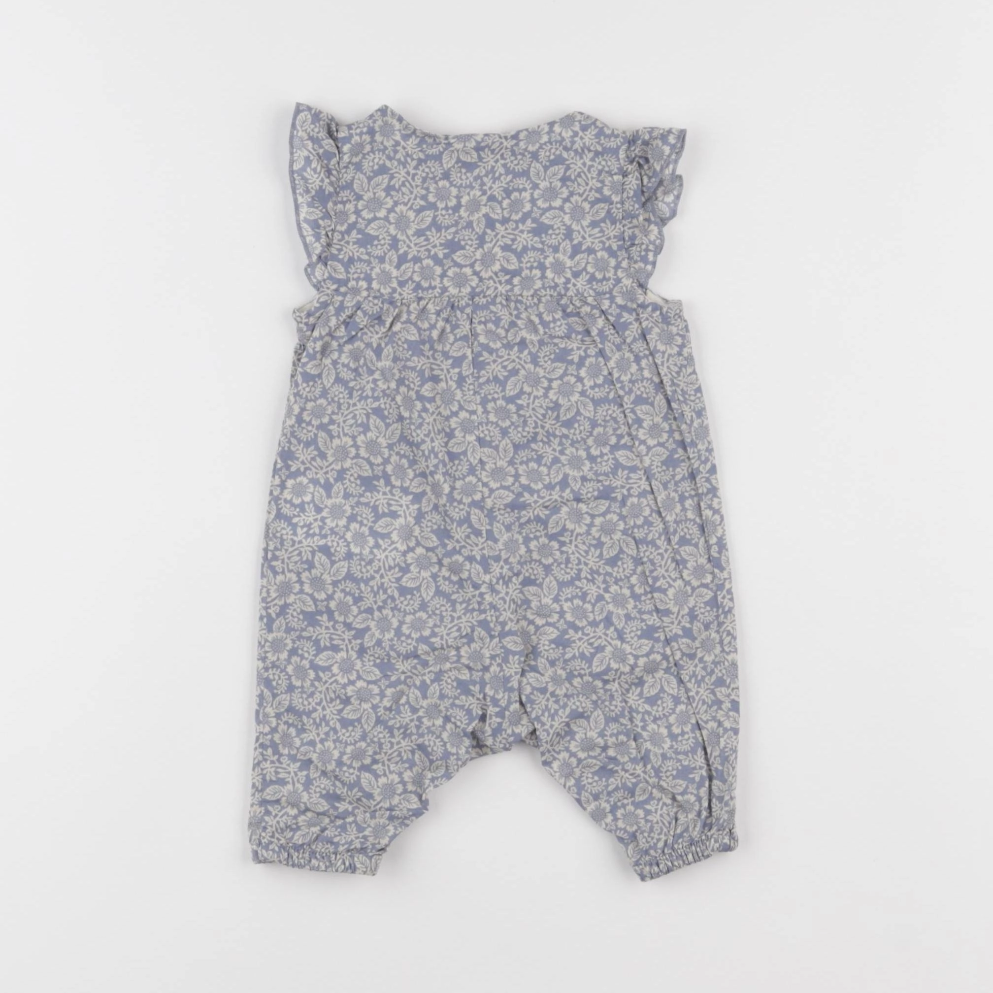H&M - combinaison blanc, bleu - 0/1 mois
