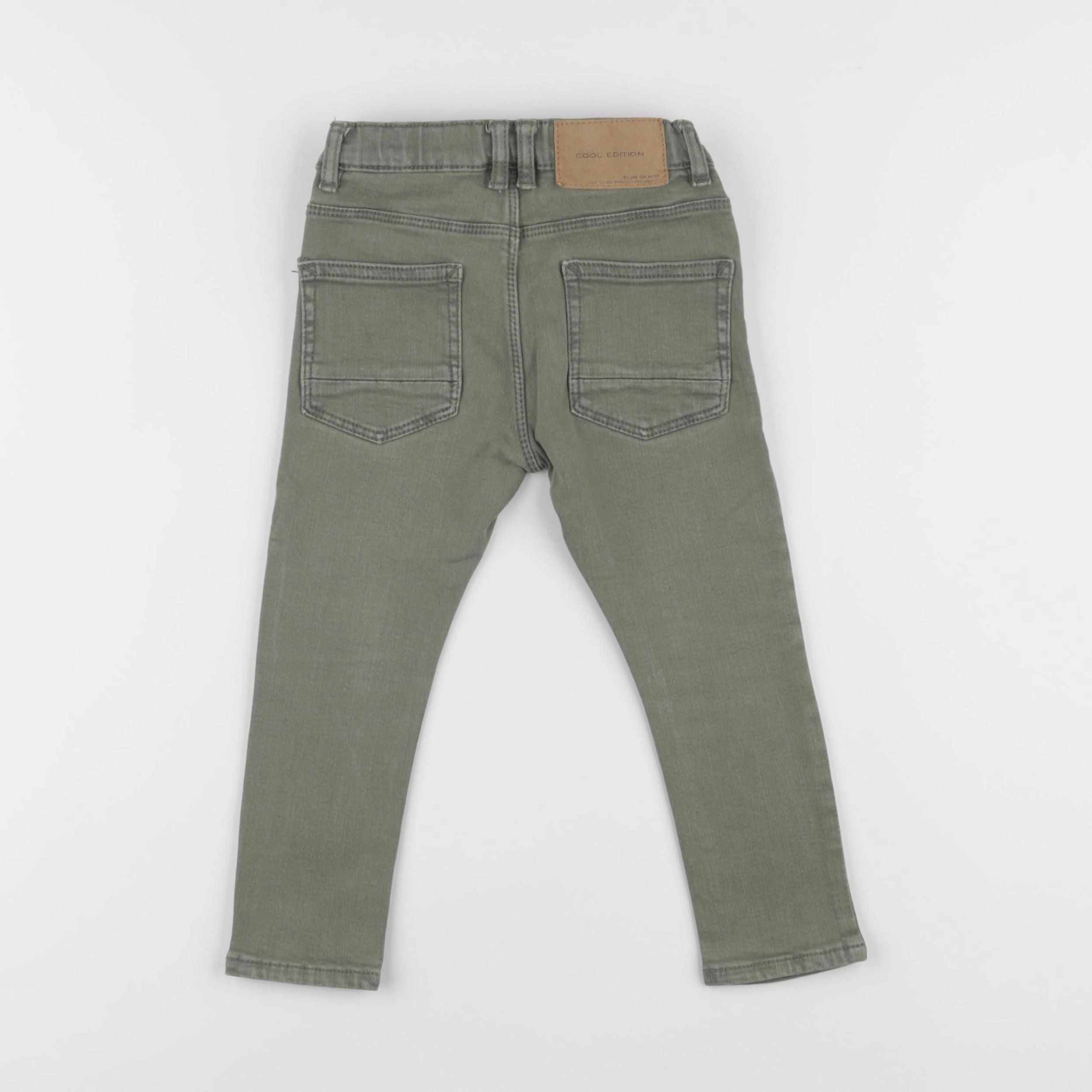 Zara - jean vert - 2/3 ans