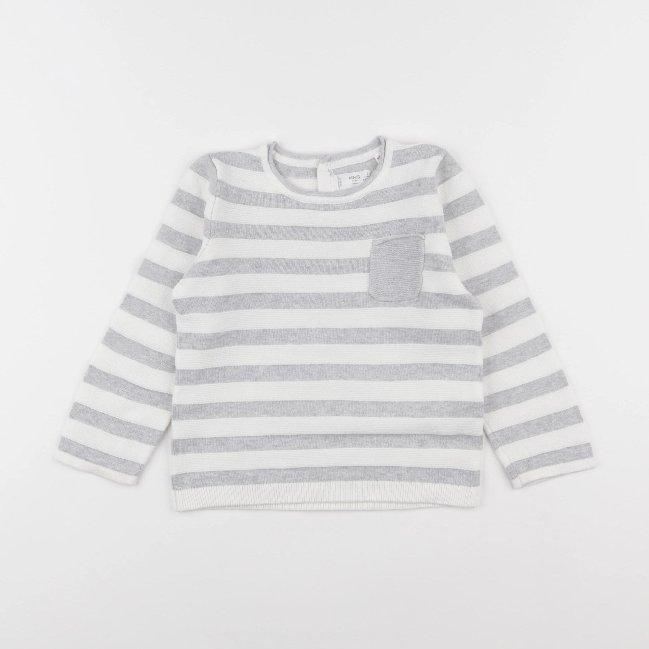 Mango - pull blanc - 2/3 ans