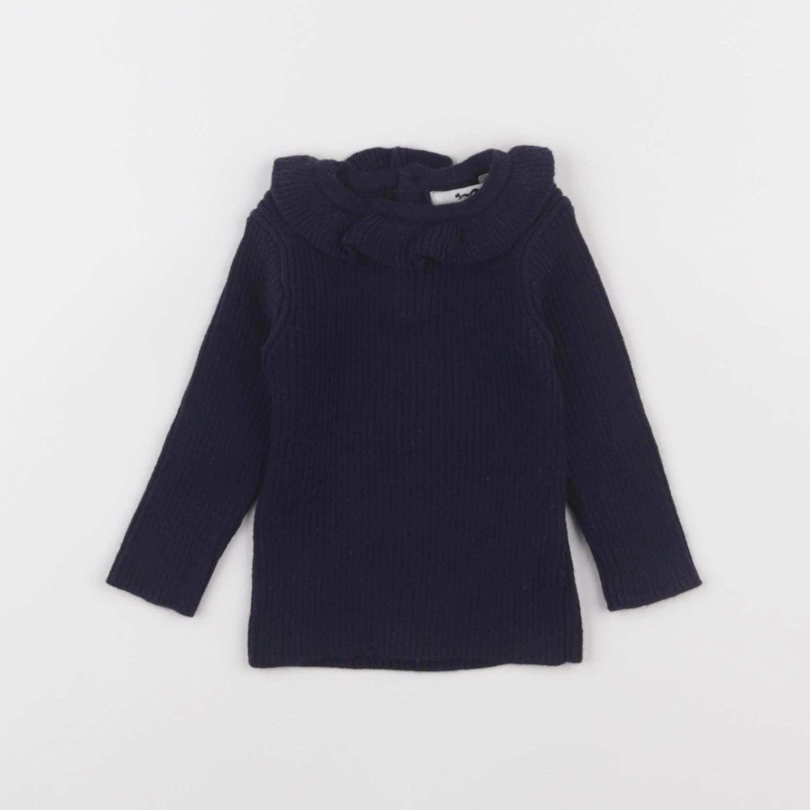 Cyrillus - pull bleu - 3 mois