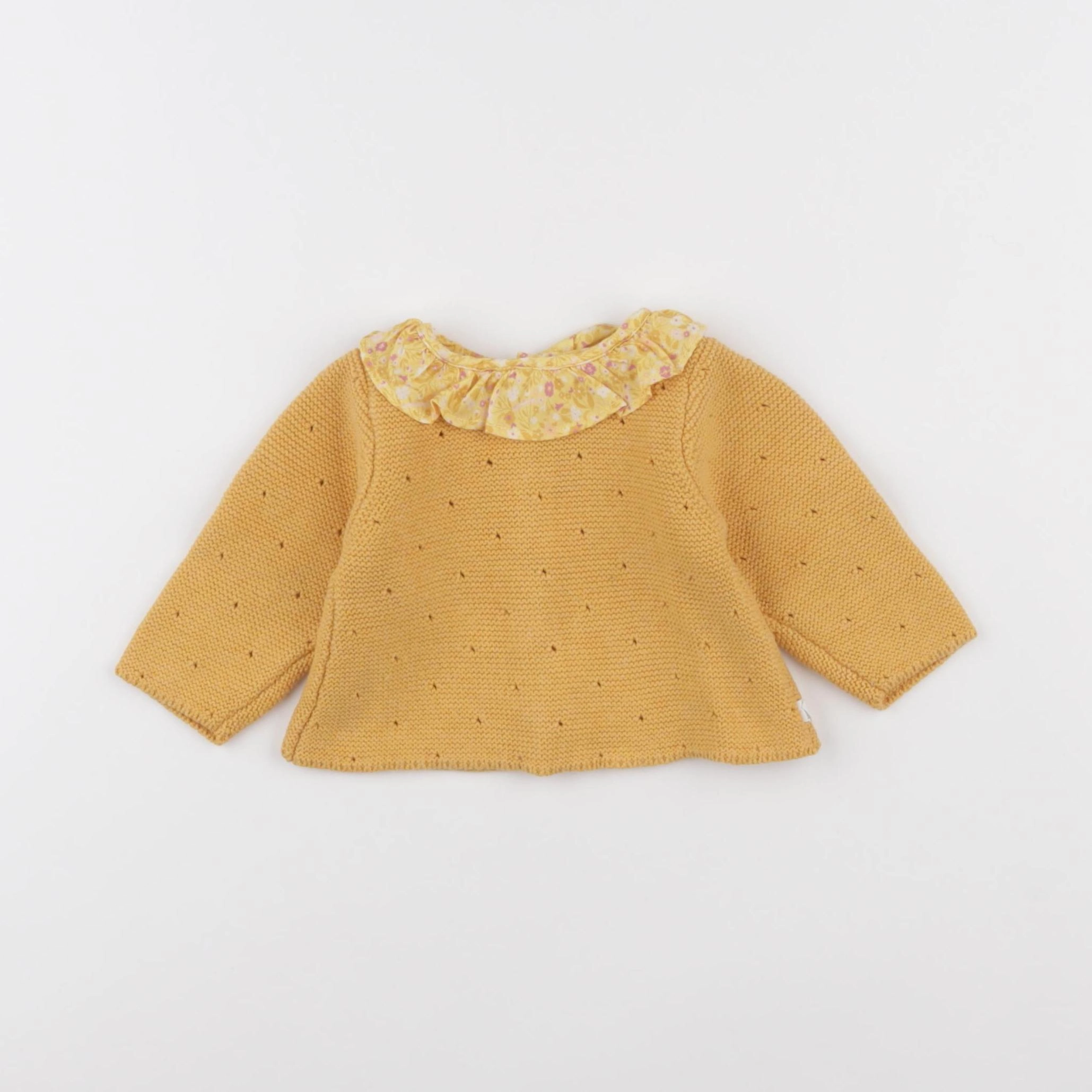 Tape à l'oeil - pull jaune - 1 mois