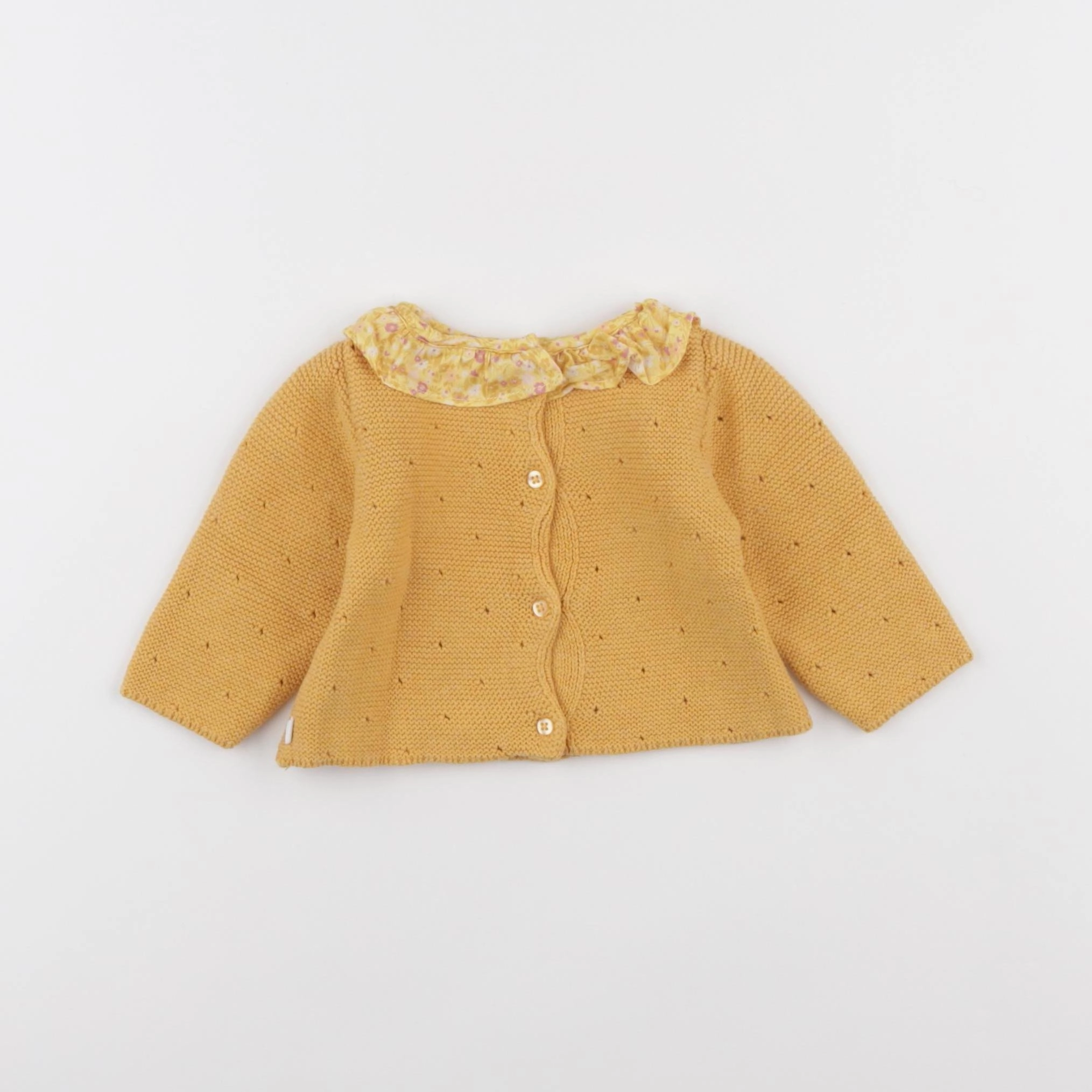 Tape à l'oeil - pull jaune - 1 mois