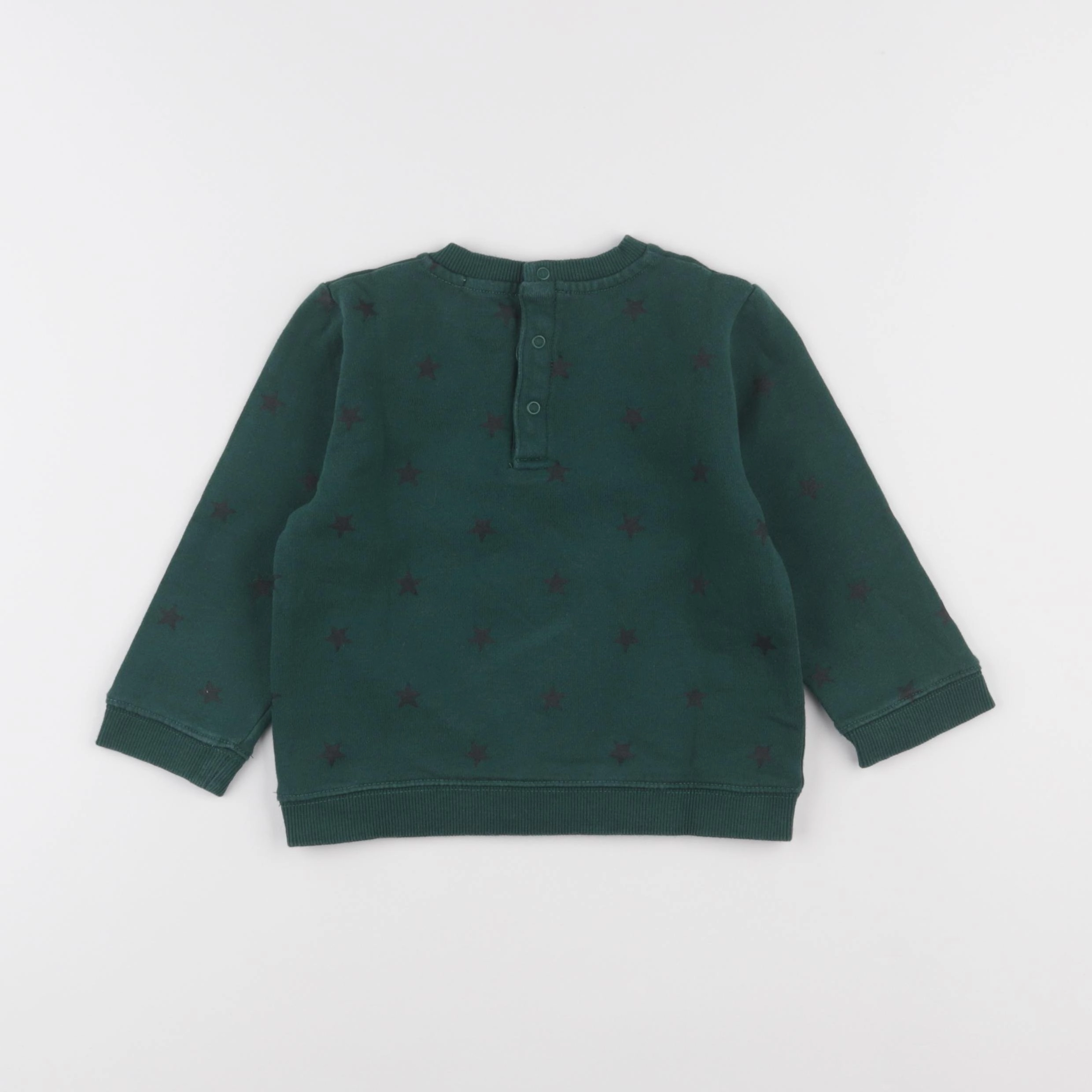 Boutchou - sweat vert - 36 mois