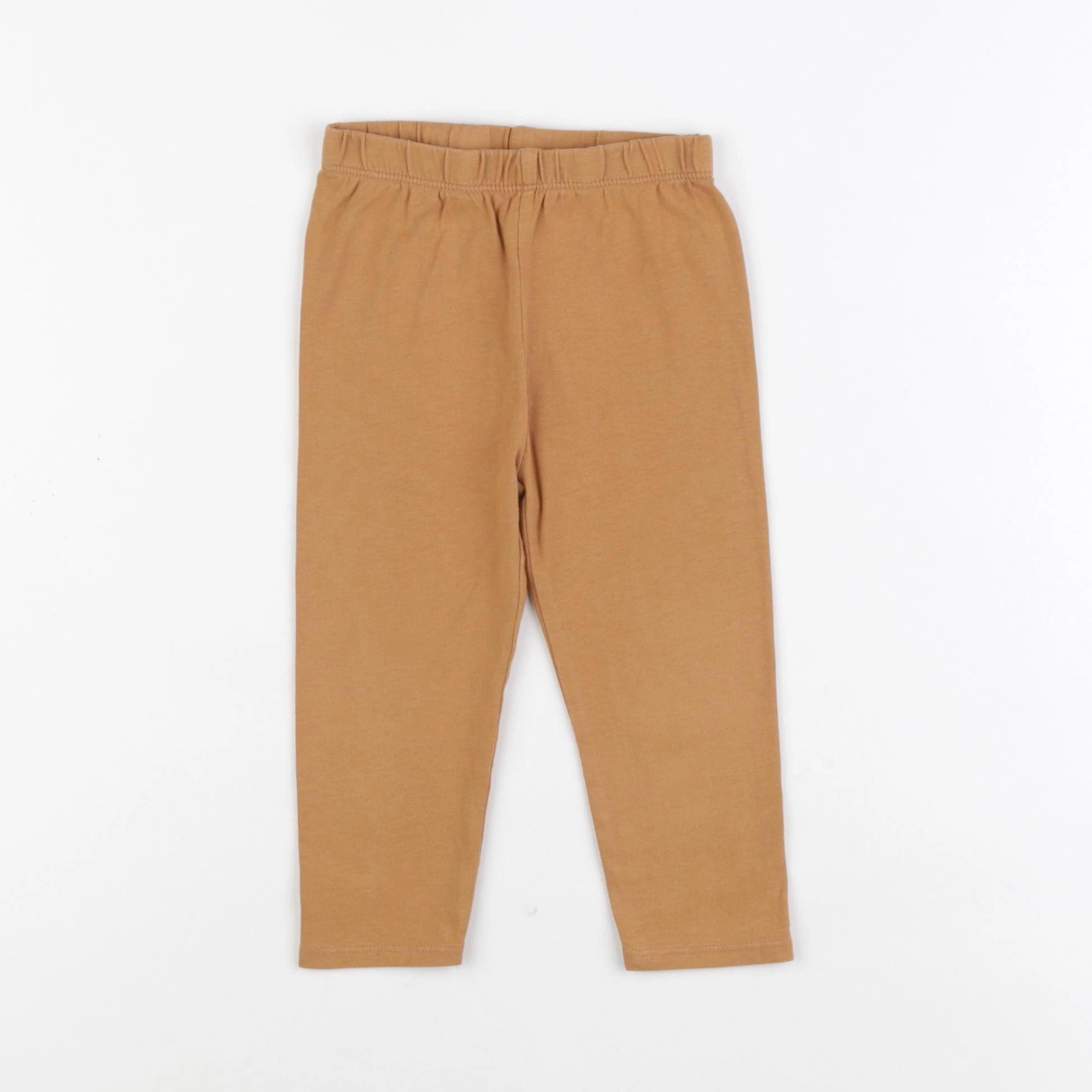Vertbaudet - legging marron - 18 mois