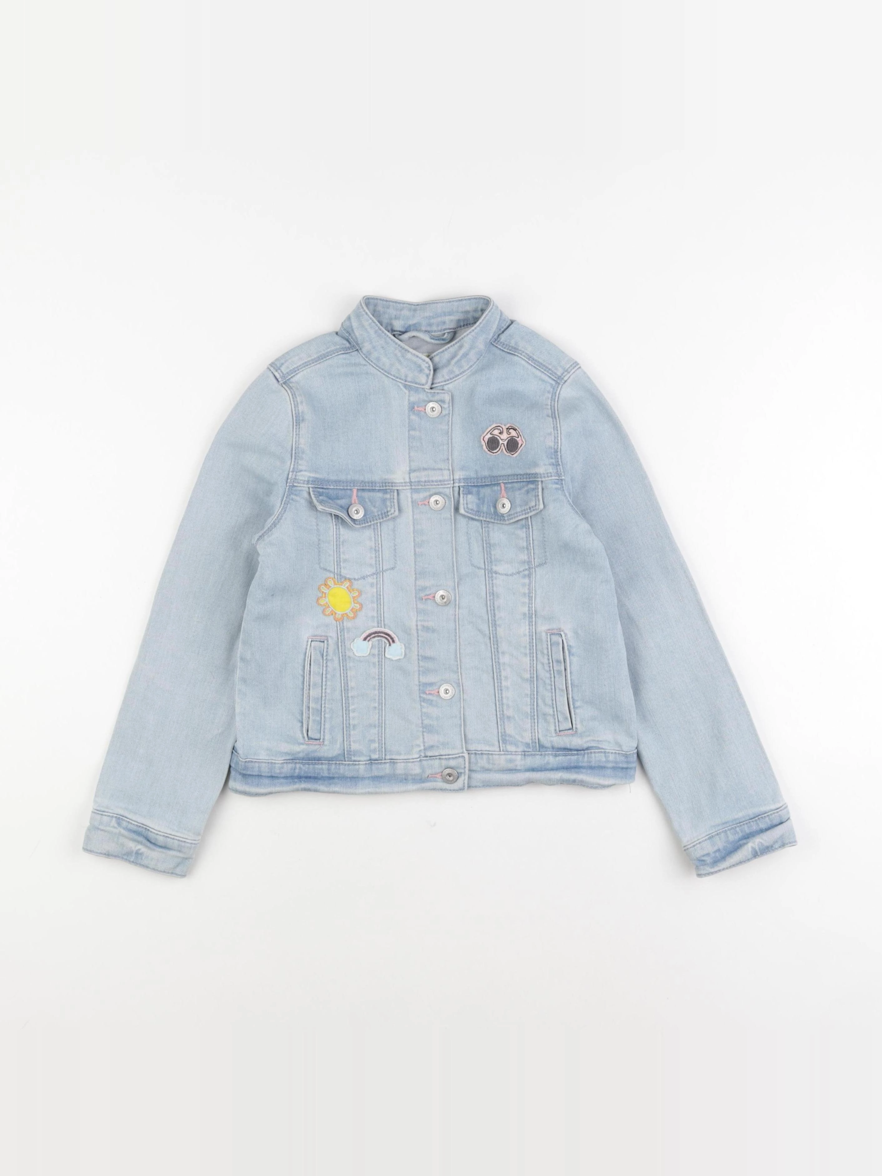 Vertbaudet - veste bleu - 8 ans