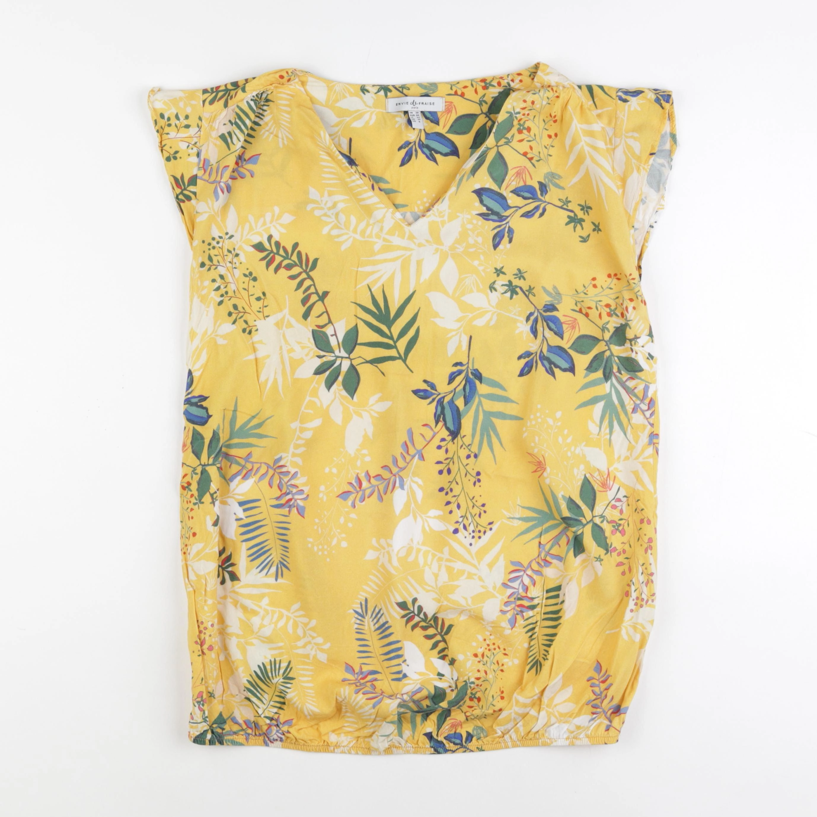 Envie de fraise - blouse grossesse jaune - 38