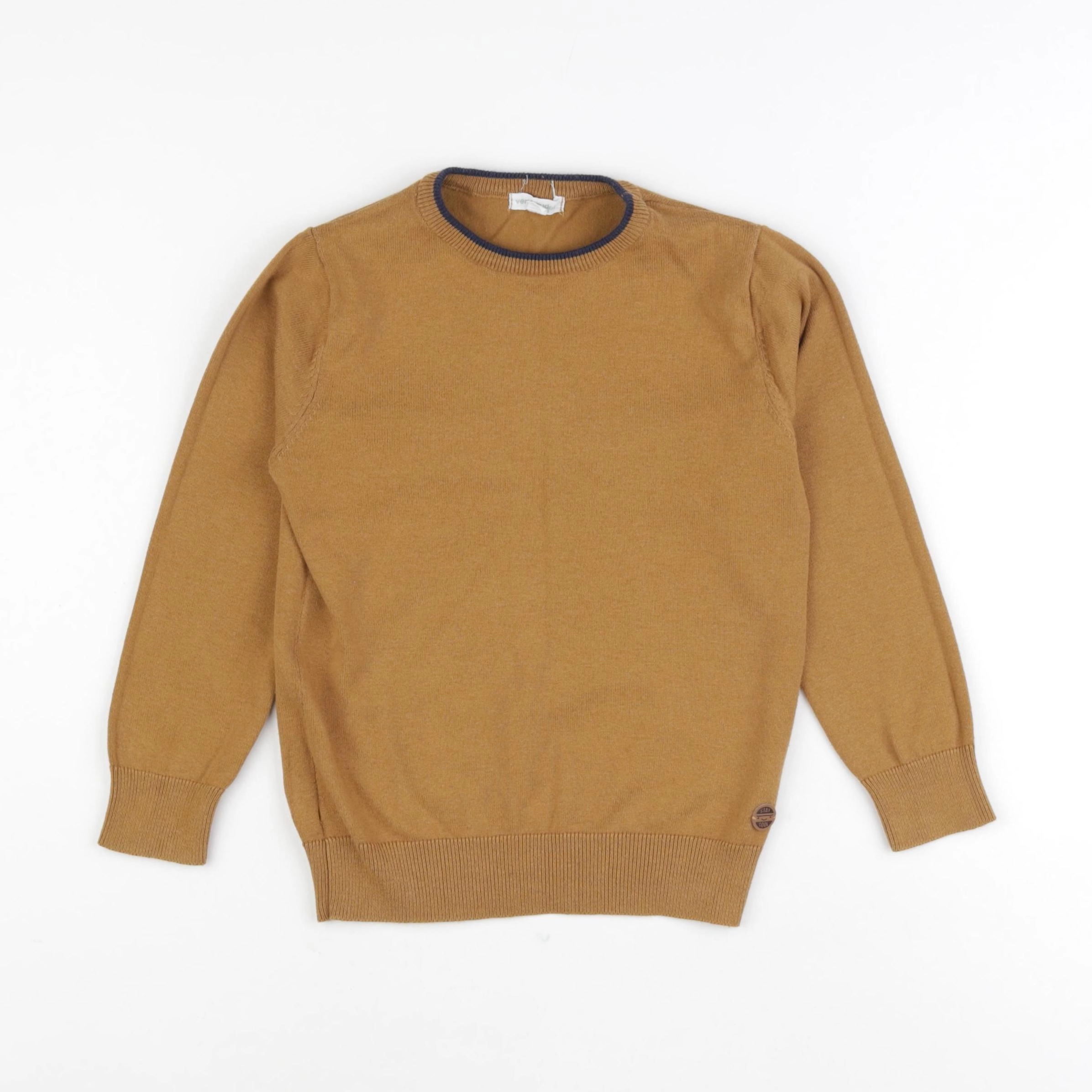 Vertbaudet - pull marron - 6 ans