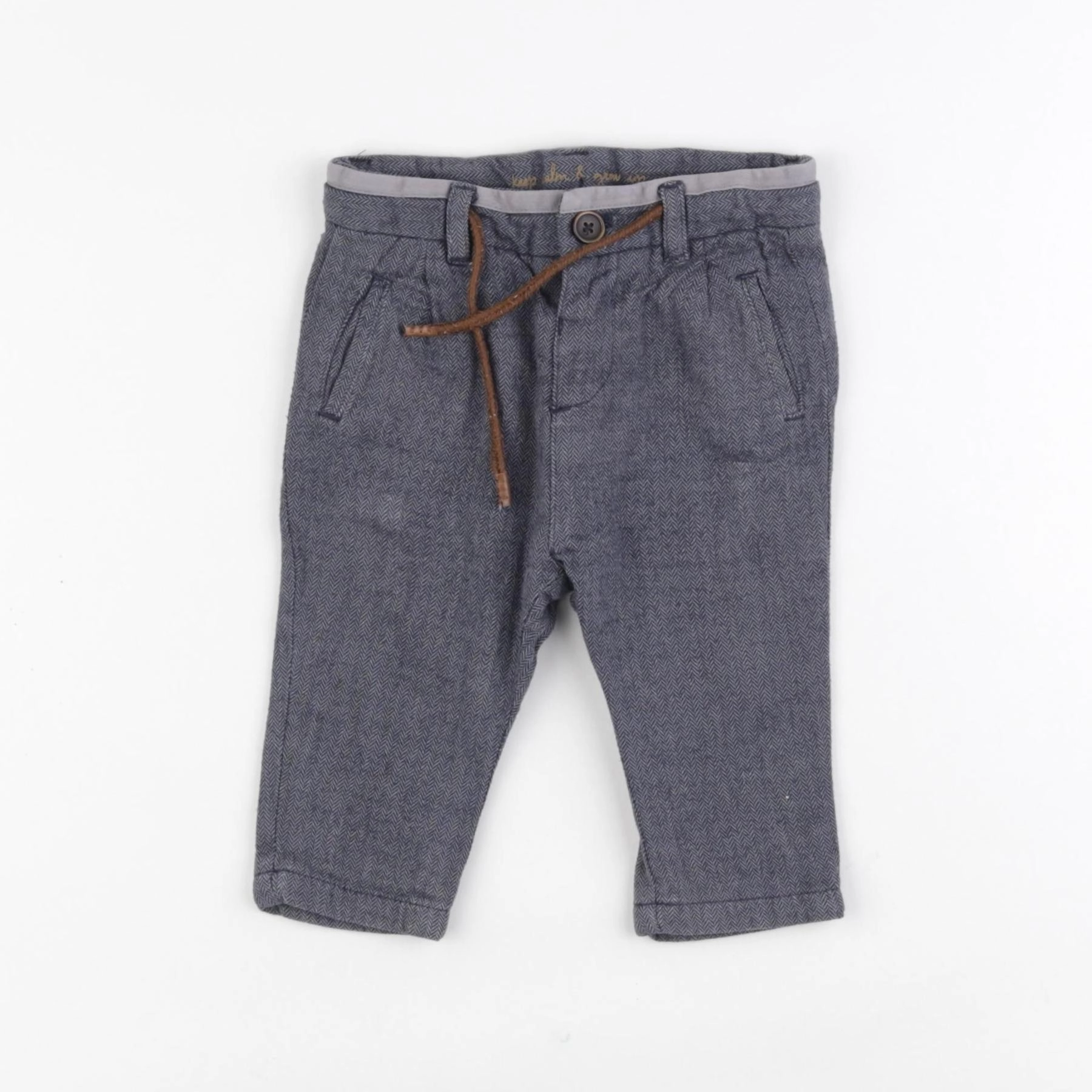Zara - jean gris - 3/6 mois