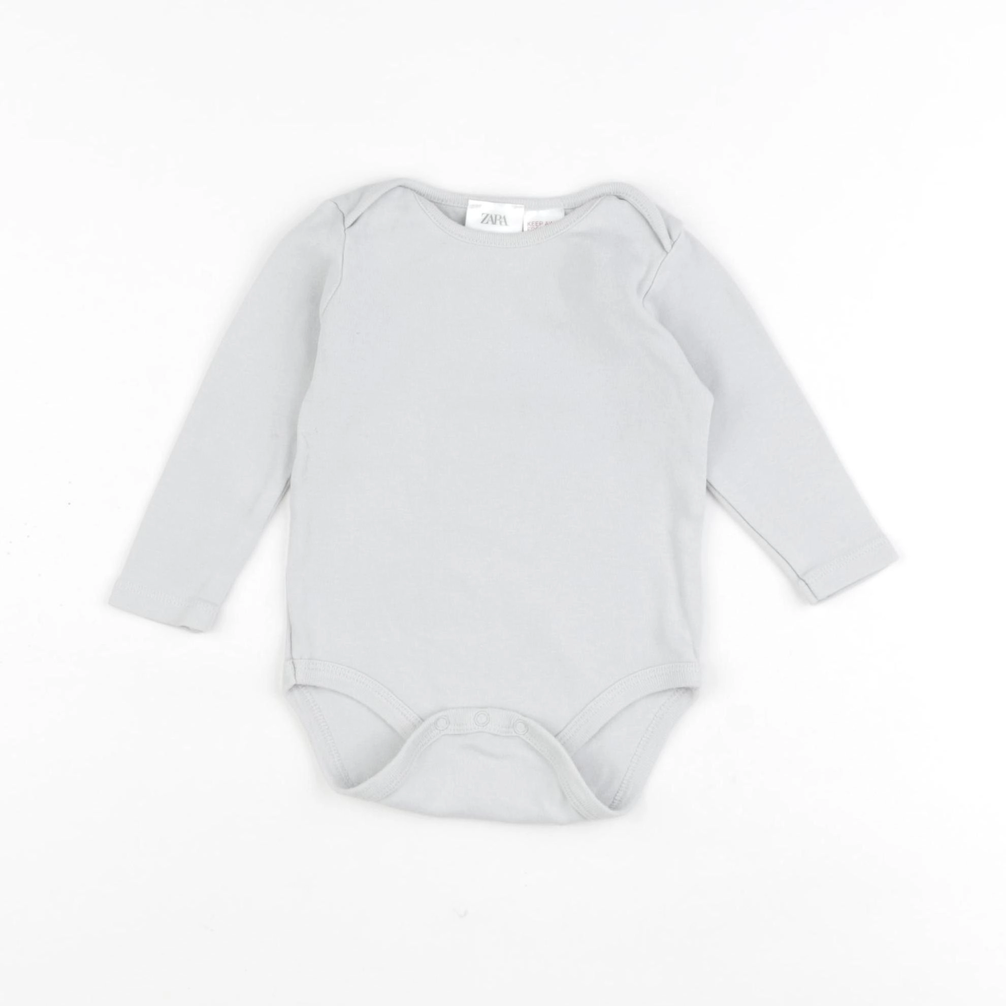 Zara - body bleu - 9/12 mois