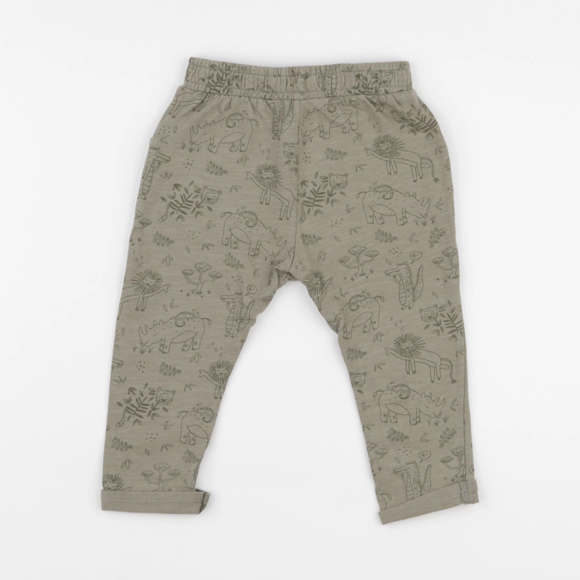 Vertbaudet - jogging vert - 18 mois