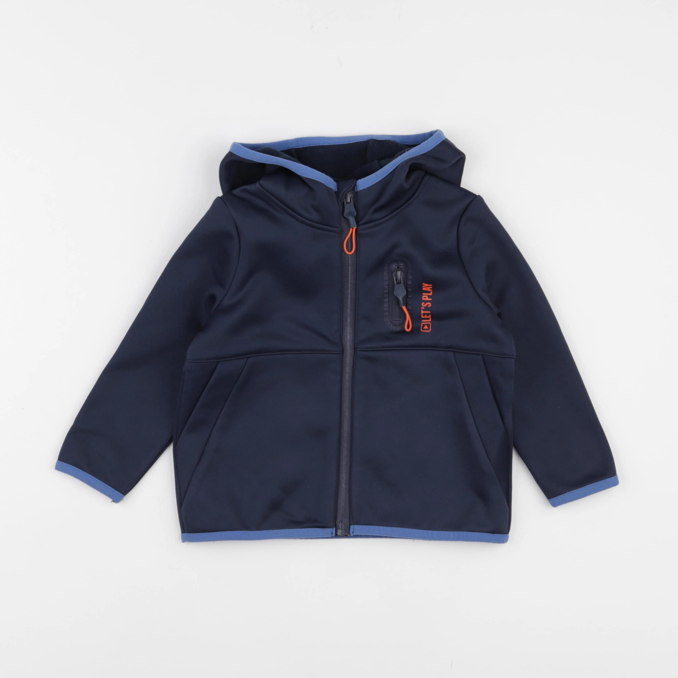 Vertbaudet - sweat bleu - 2 ans