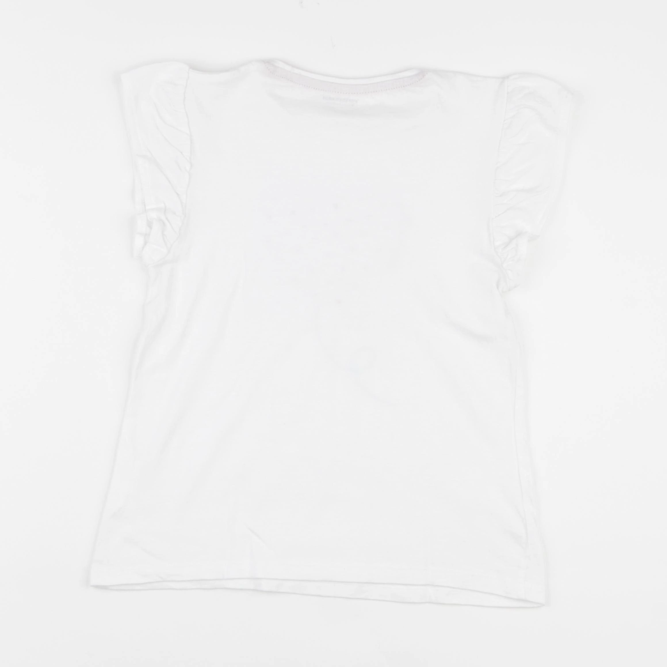 Vertbaudet - tee-shirt blanc - 8 ans