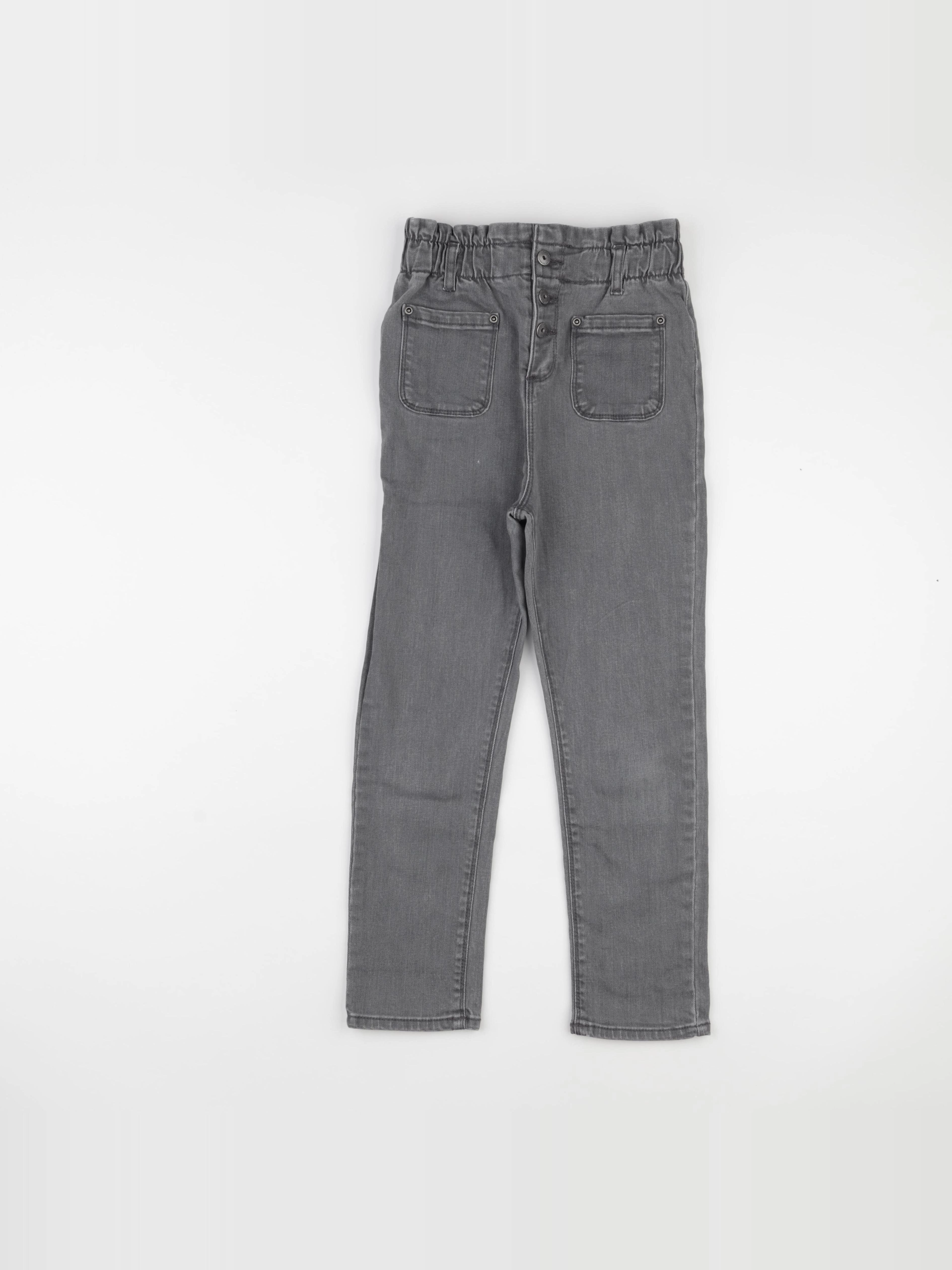 Vertbaudet - jean gris - 9 ans