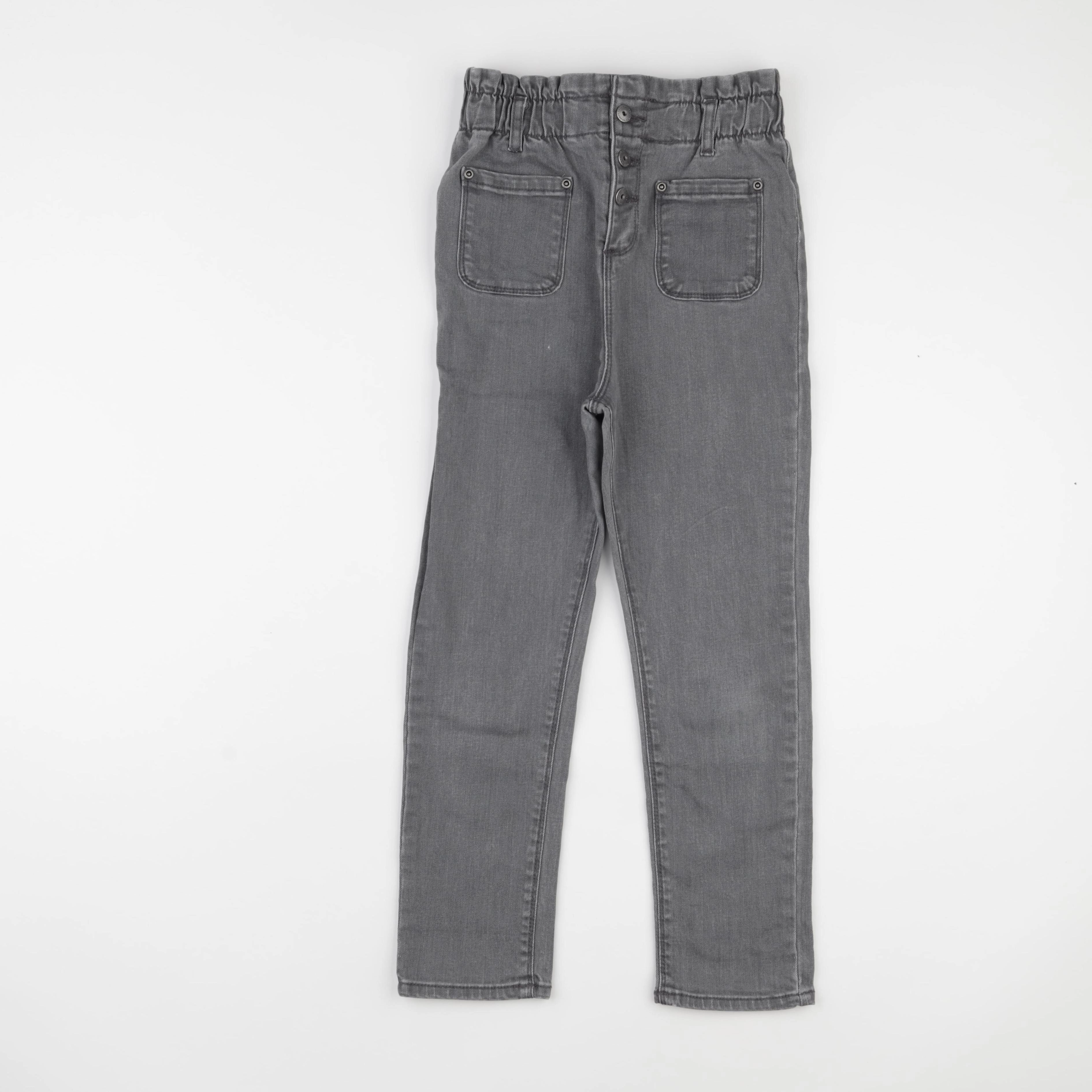 Vertbaudet - jean gris - 9 ans