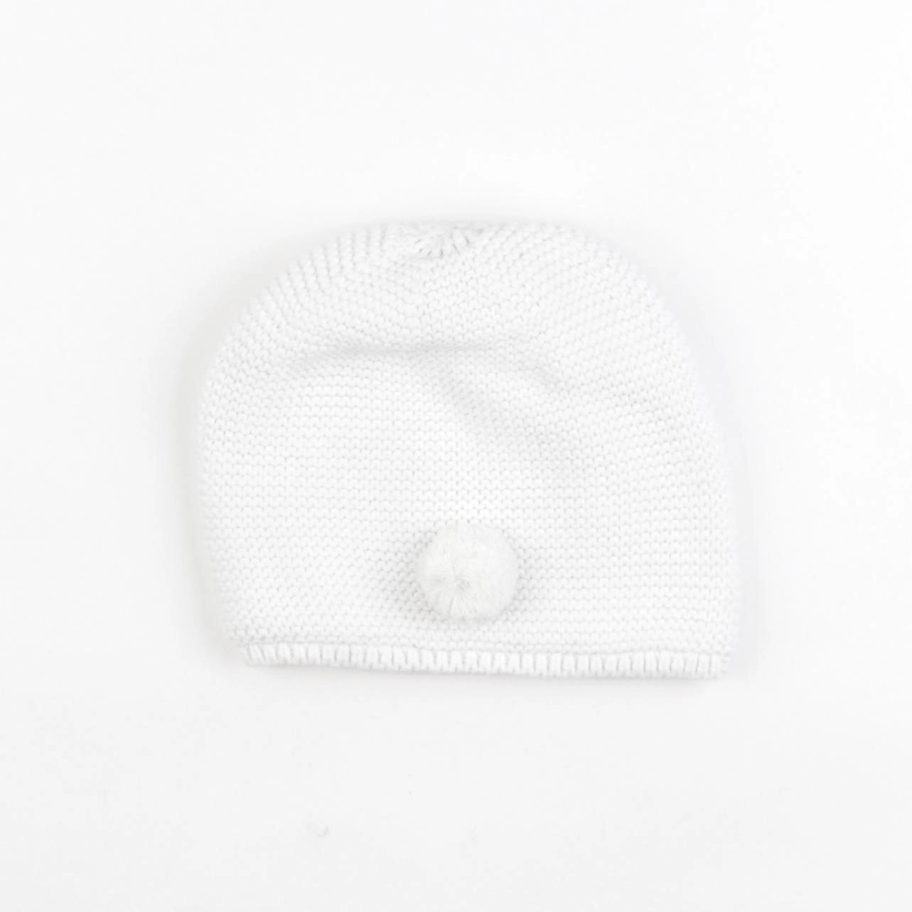 Jacadi - bonnet blanc - 24/36 mois
