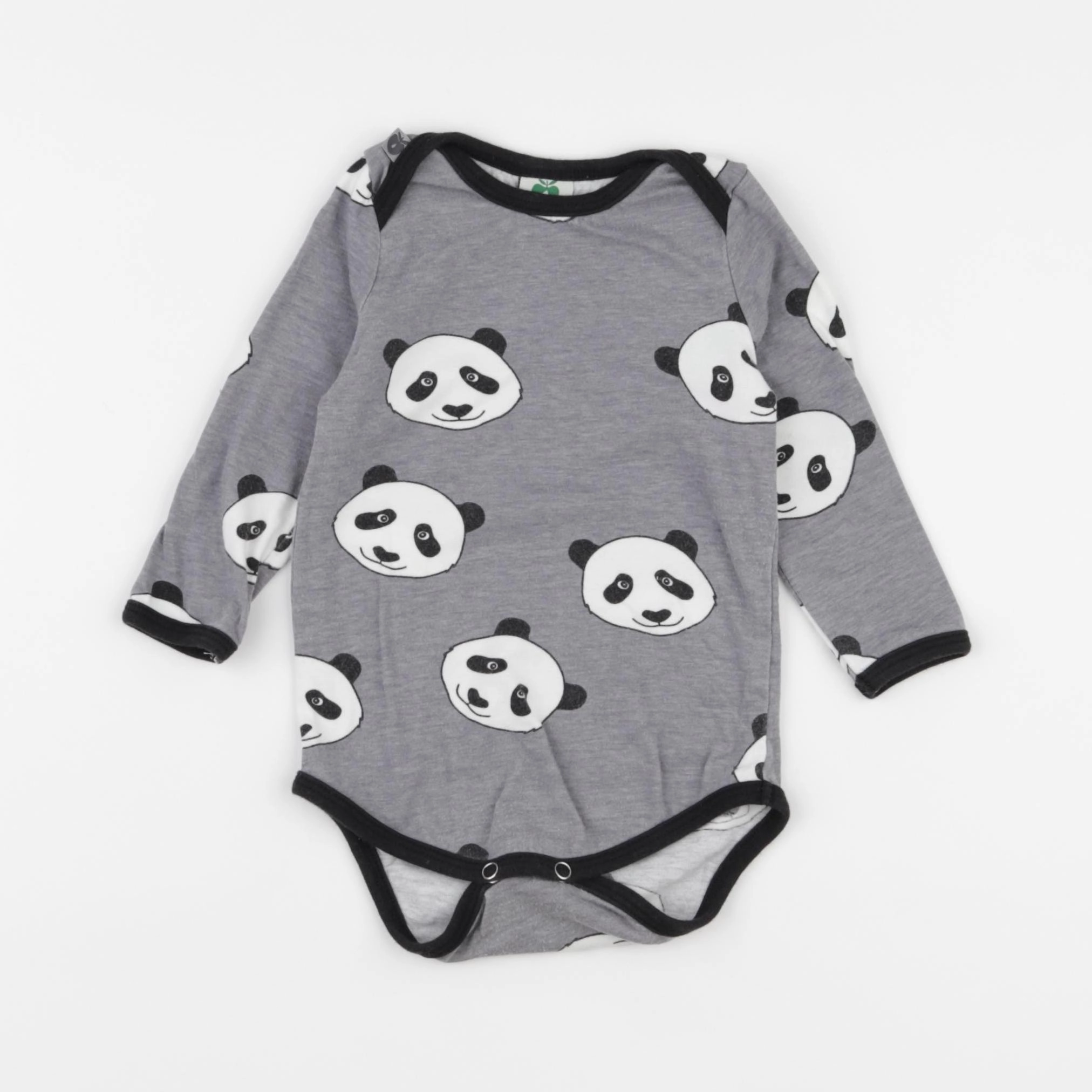 Smafolk - body gris - 6 mois