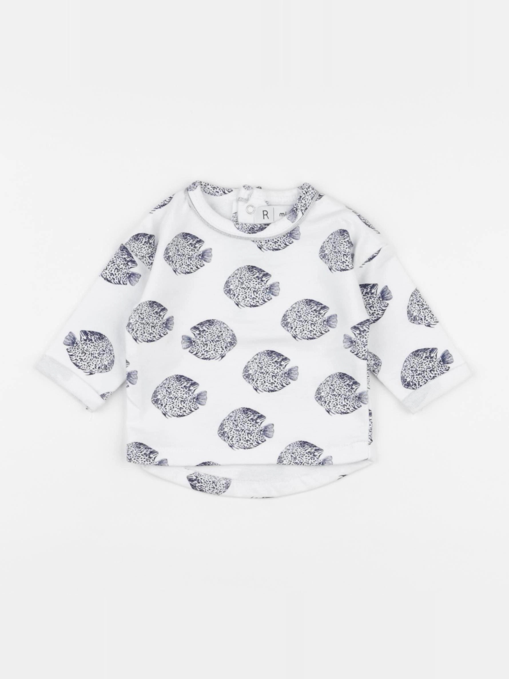 La Redoute - sweat blanc - 1 mois