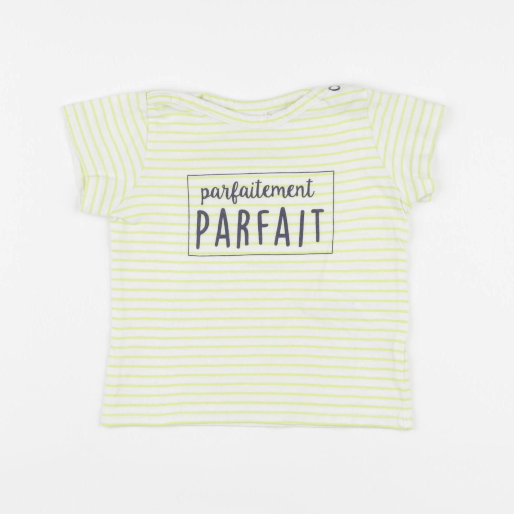 Tape à l'oeil - tee-shirt jaune - 6 mois