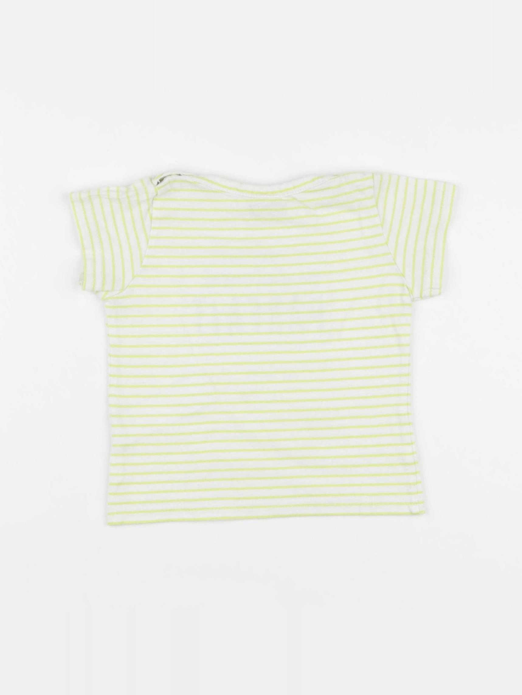 Tape à l'oeil - tee-shirt jaune - 6 mois