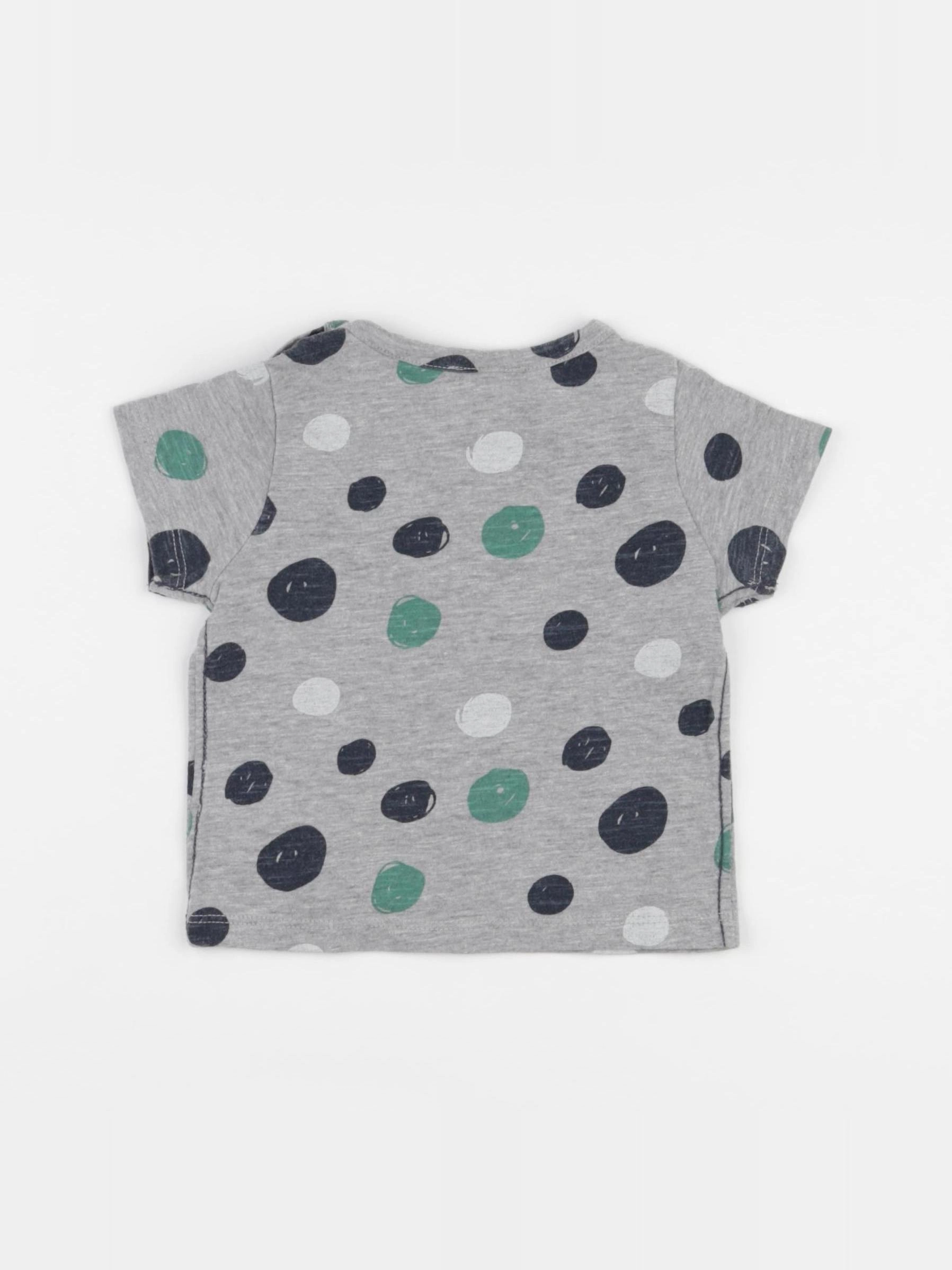 Tape à l'oeil - tee-shirt gris - 6 mois