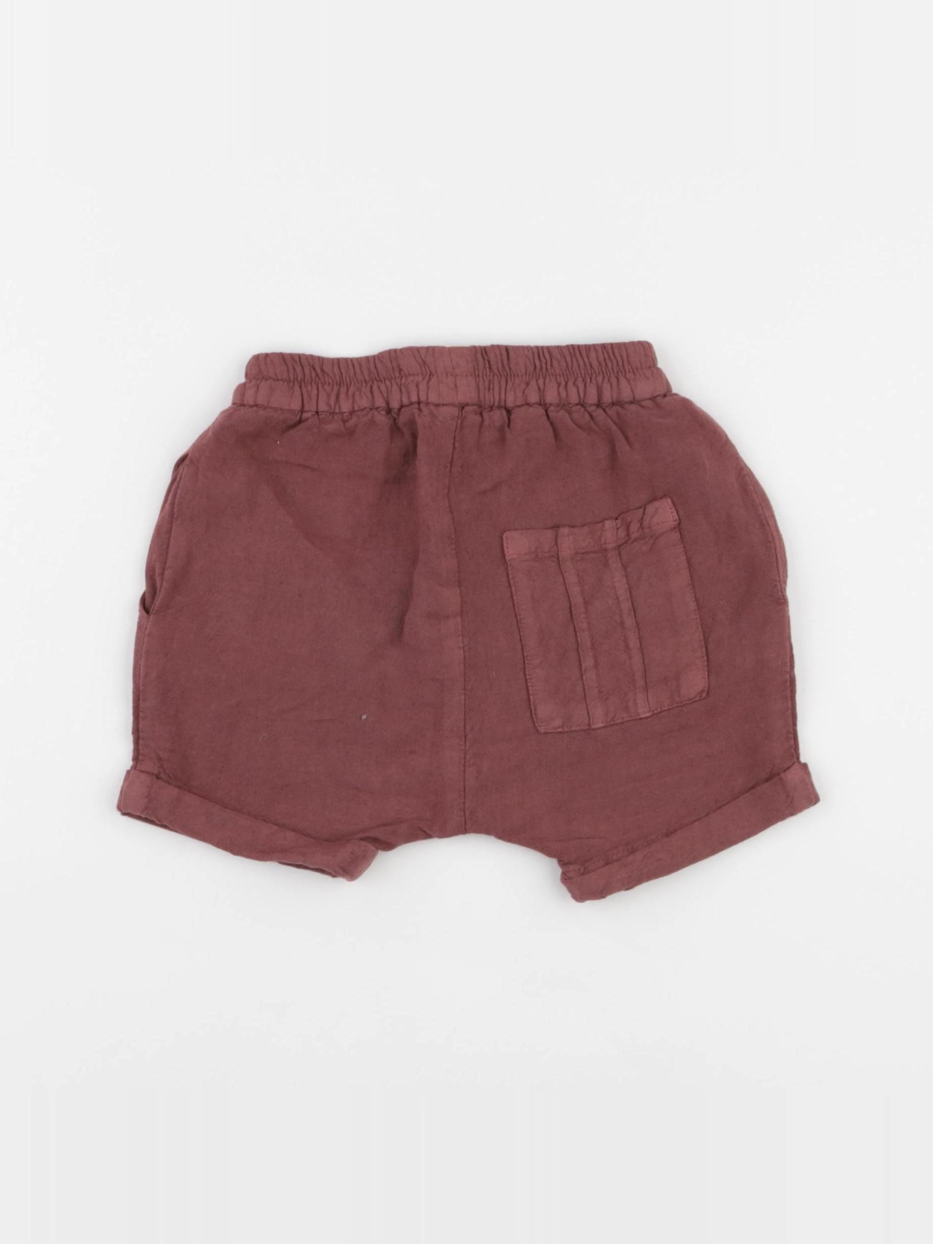 Zara - short marron - 9/12 mois