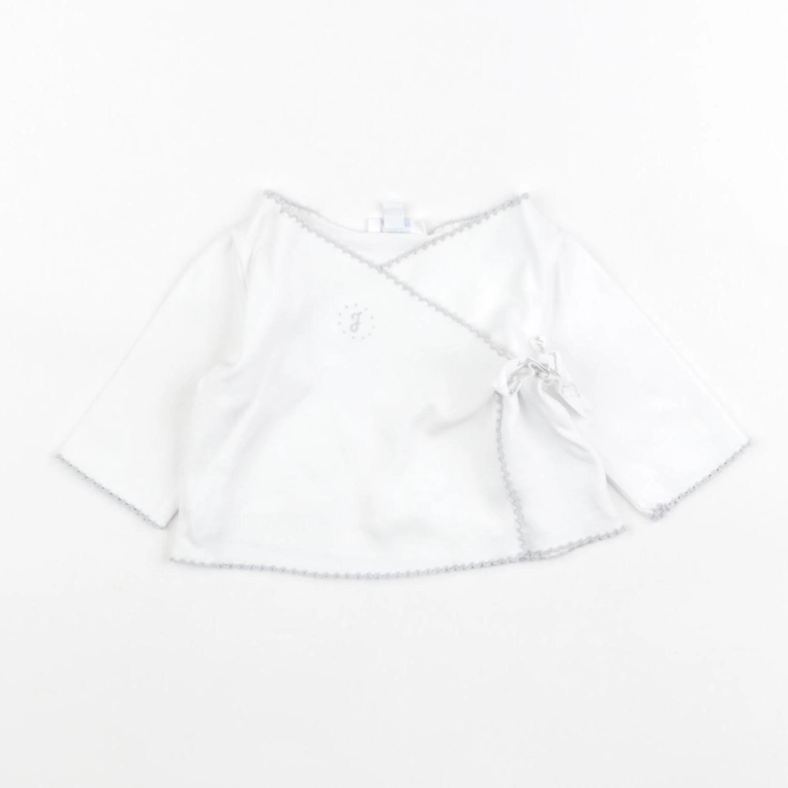 Jacadi - tee-shirt blanc - 0 mois