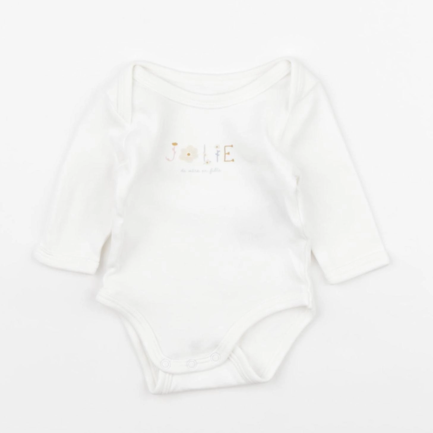 Vertbaudet - body blanc - 1 mois