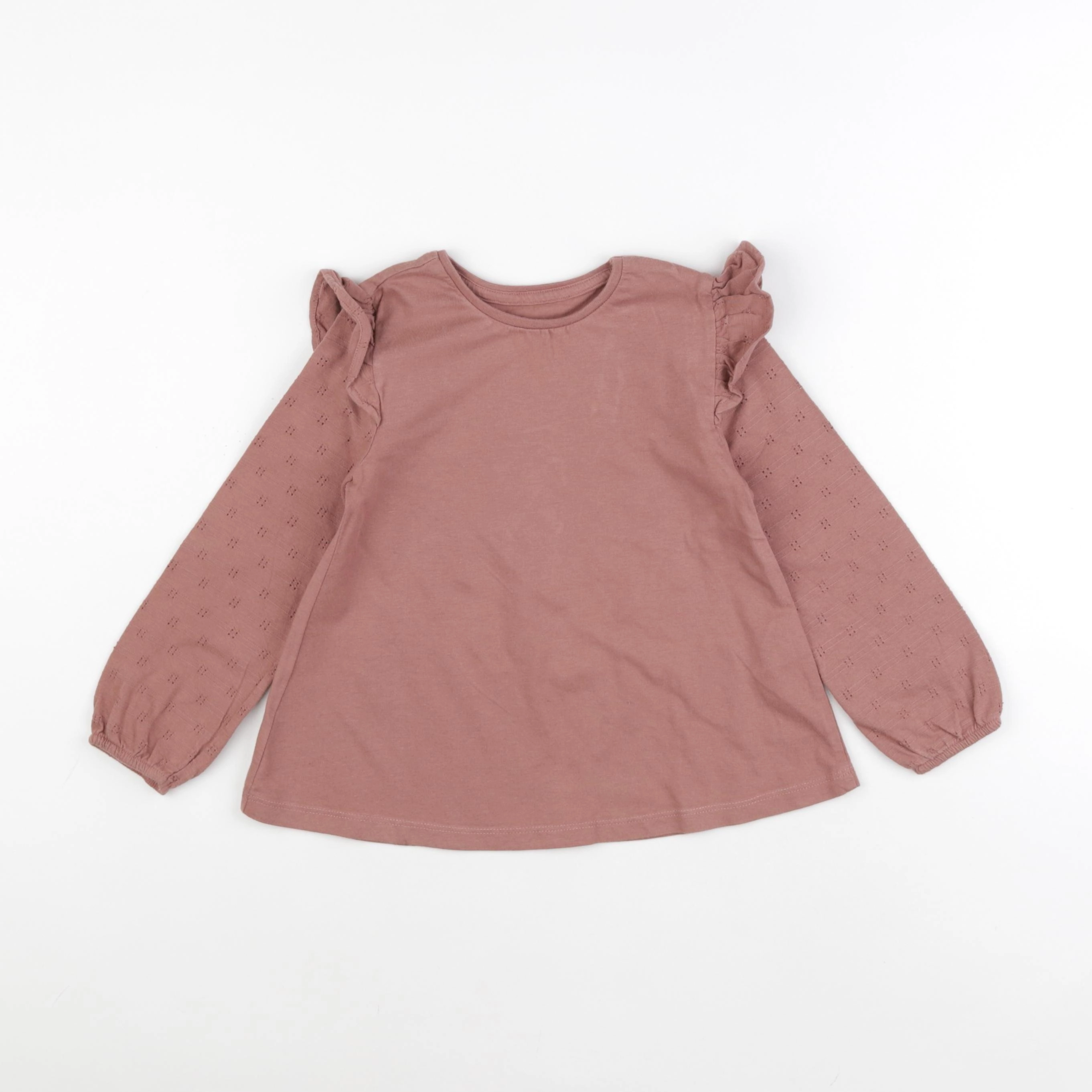 Vertbaudet - tee-shirt marron - 5 ans