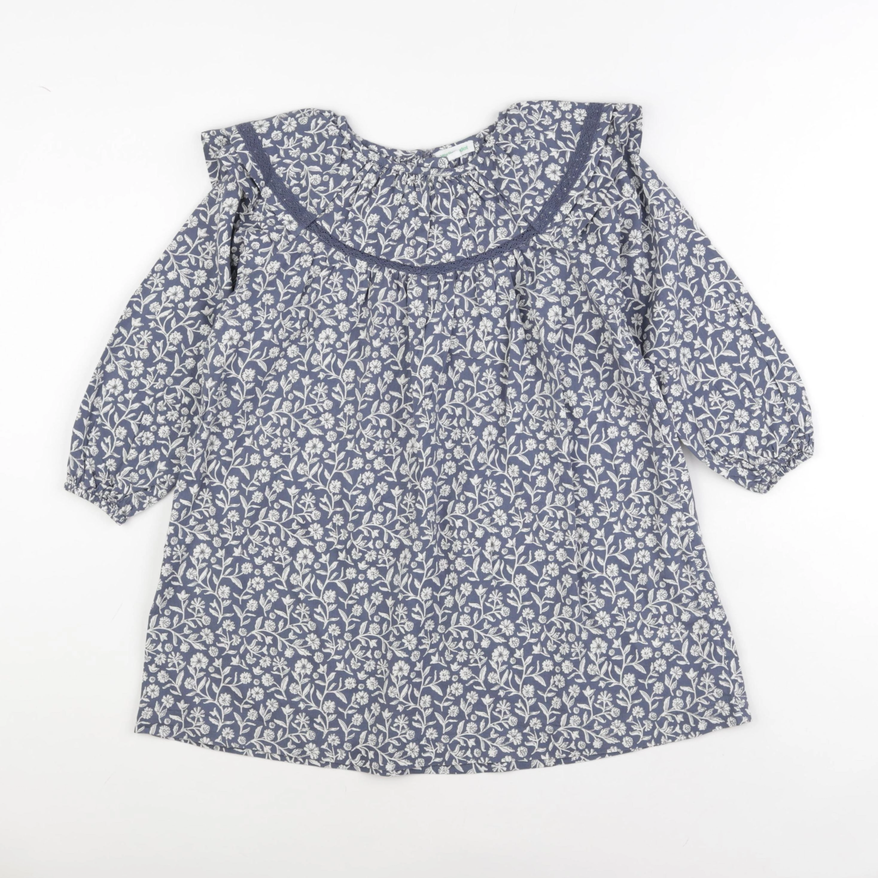 Vertbaudet - robe bleu - 5 ans