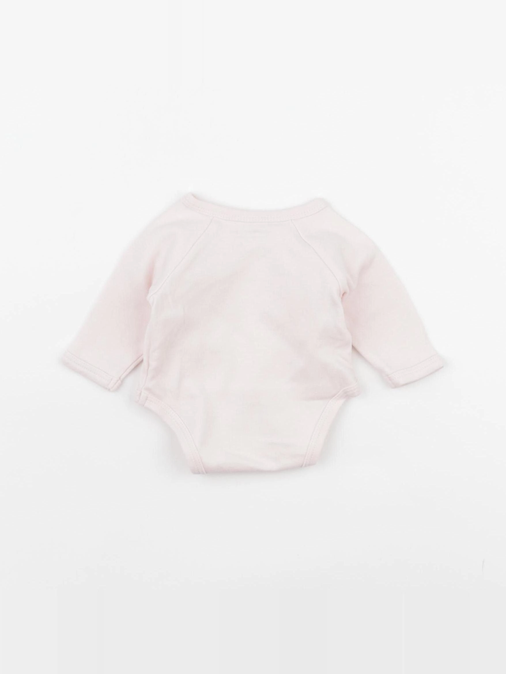 Vertbaudet - body rose - 0 mois