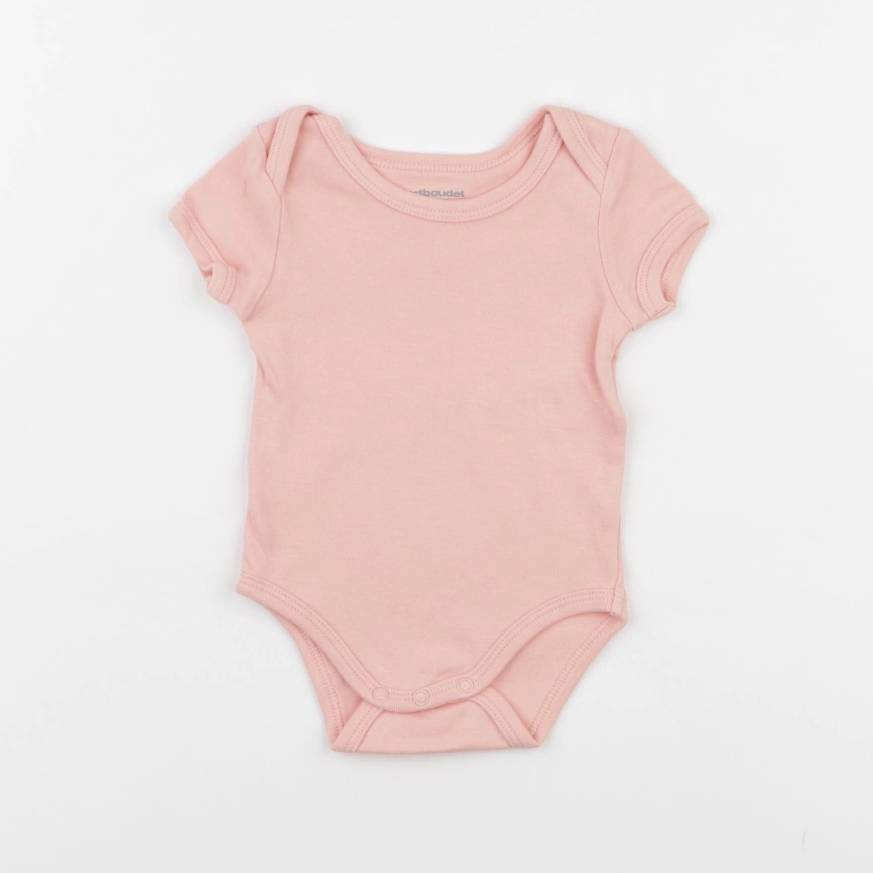 Vertbaudet - body rose - 3 mois
