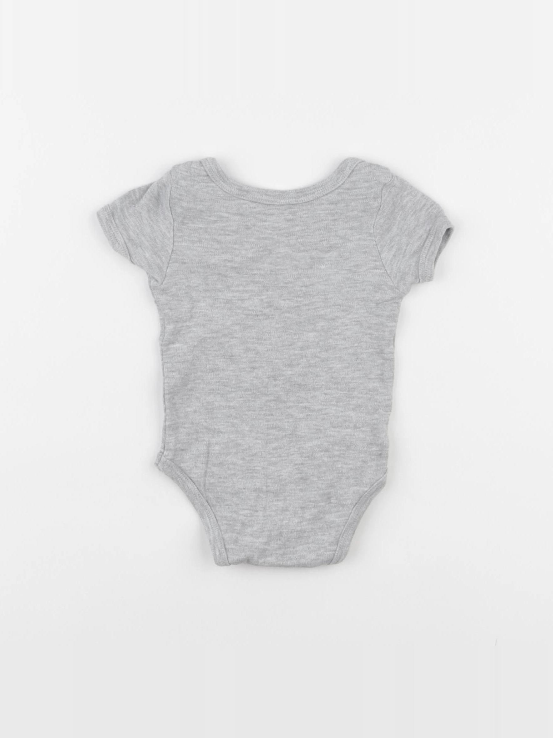 Vertbaudet - body gris - 3 mois