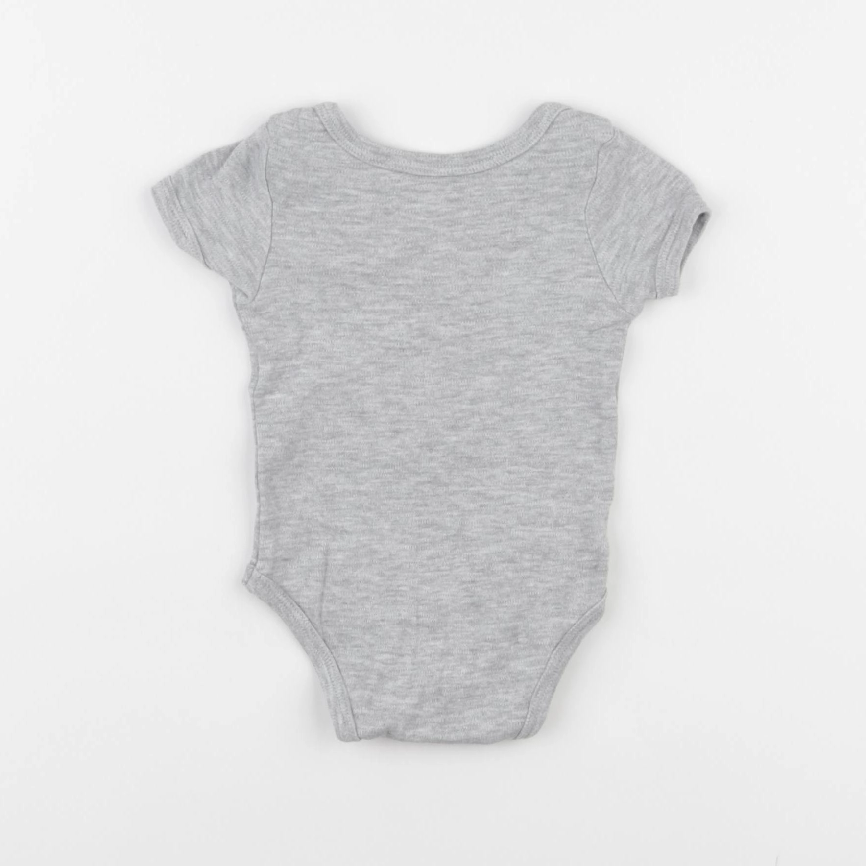 Vertbaudet - body gris - 3 mois