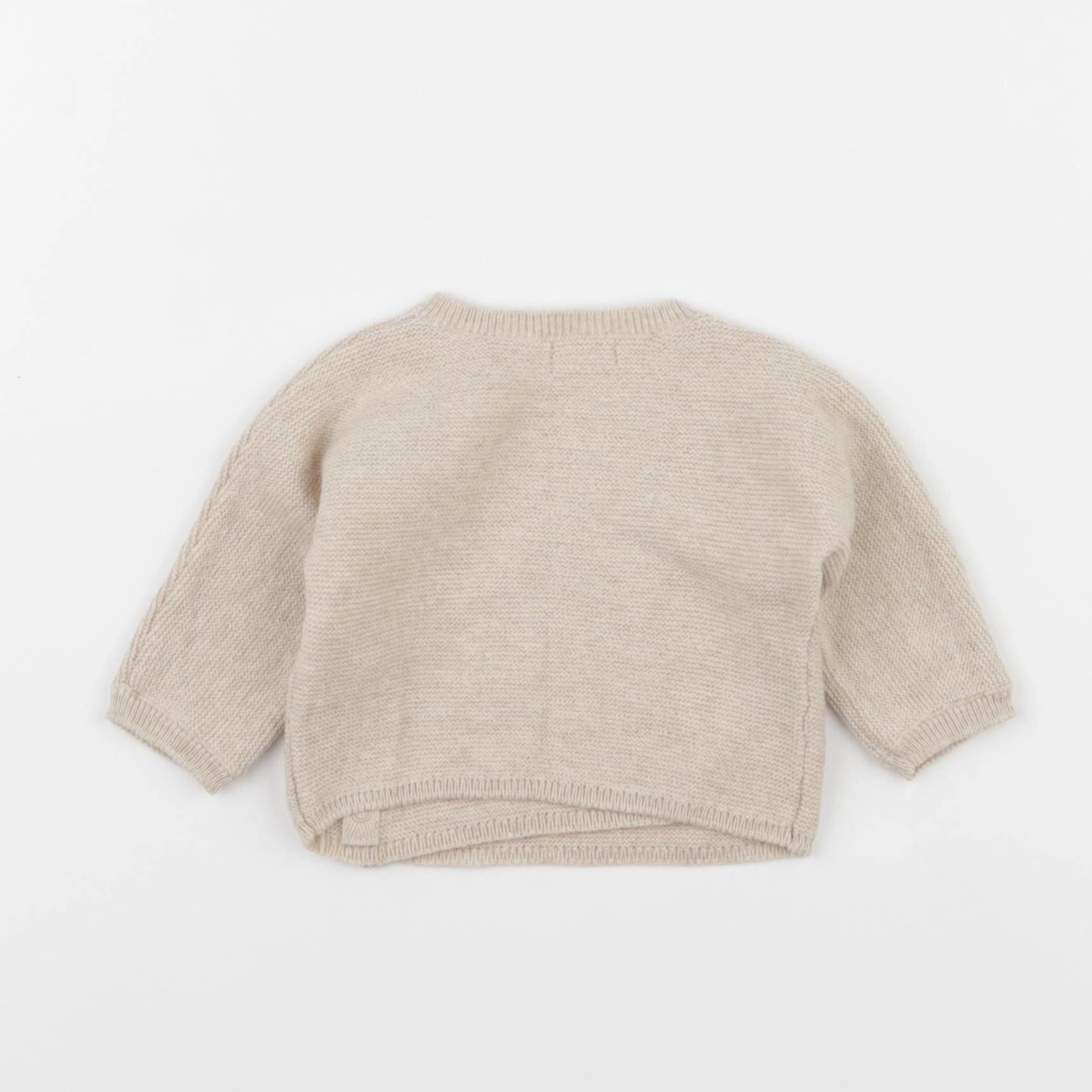 Vertbaudet - gilet beige - 0 mois