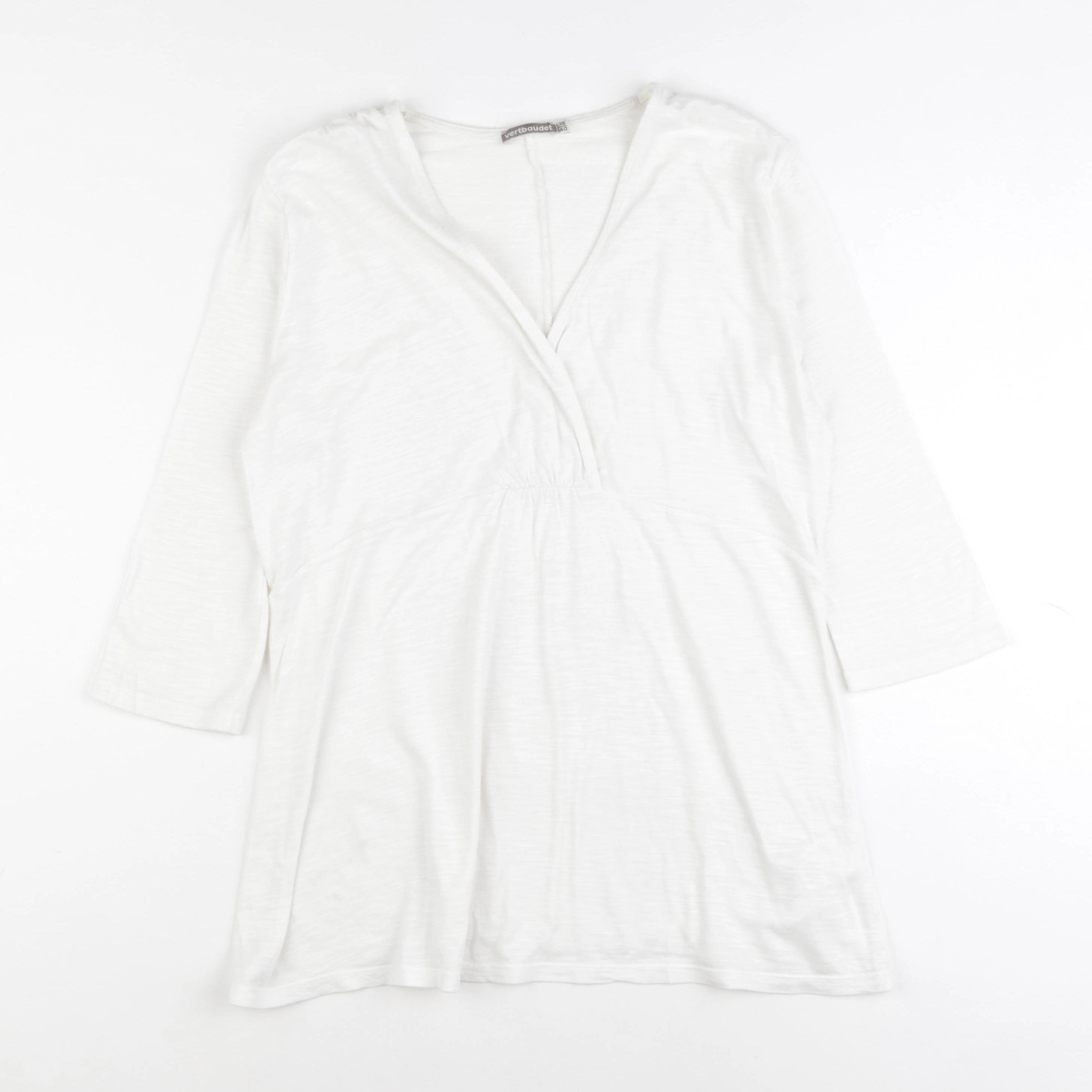 Vertbaudet - tee-shirt grossesse blanc - 38 à 40