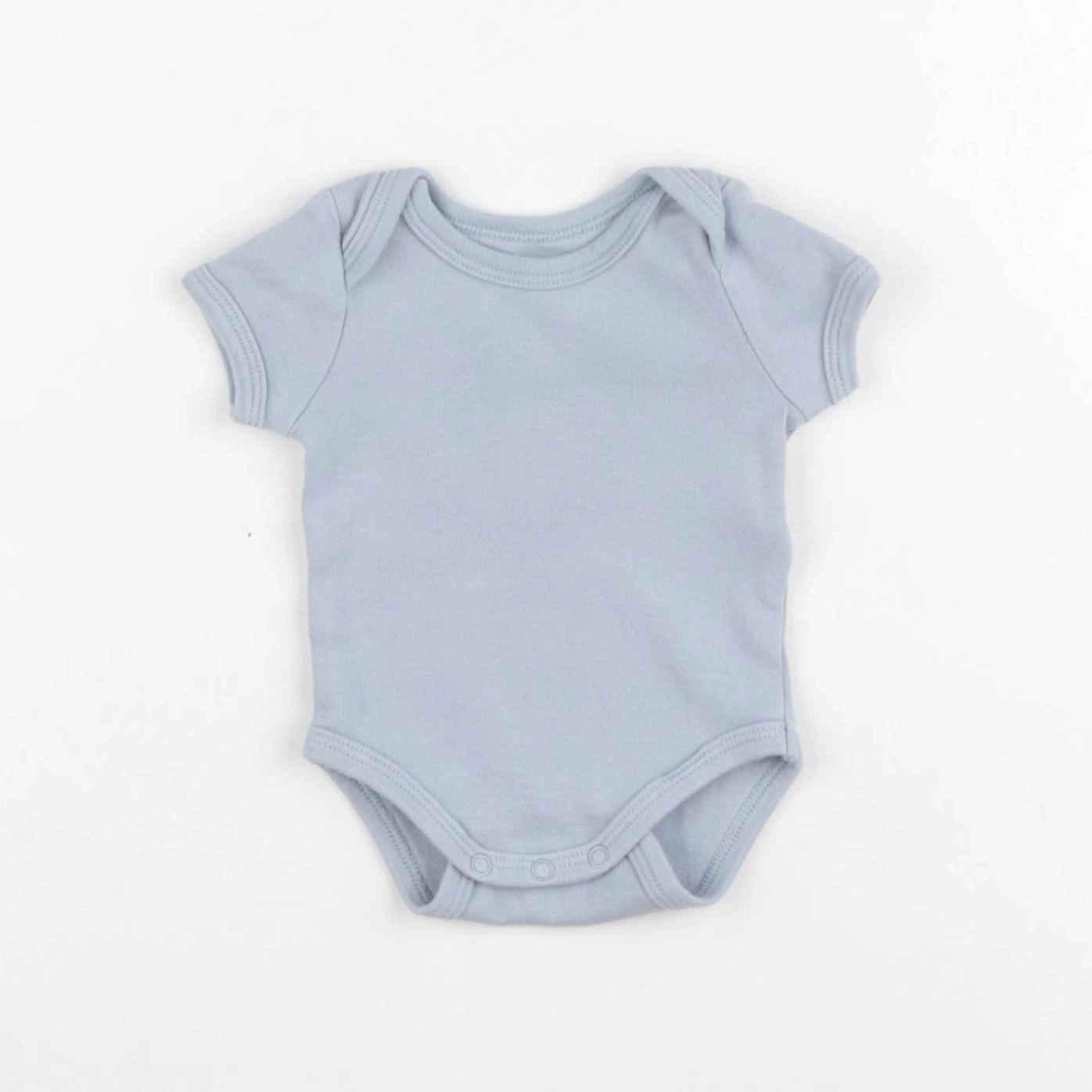 Vertbaudet - body bleu - 1 mois