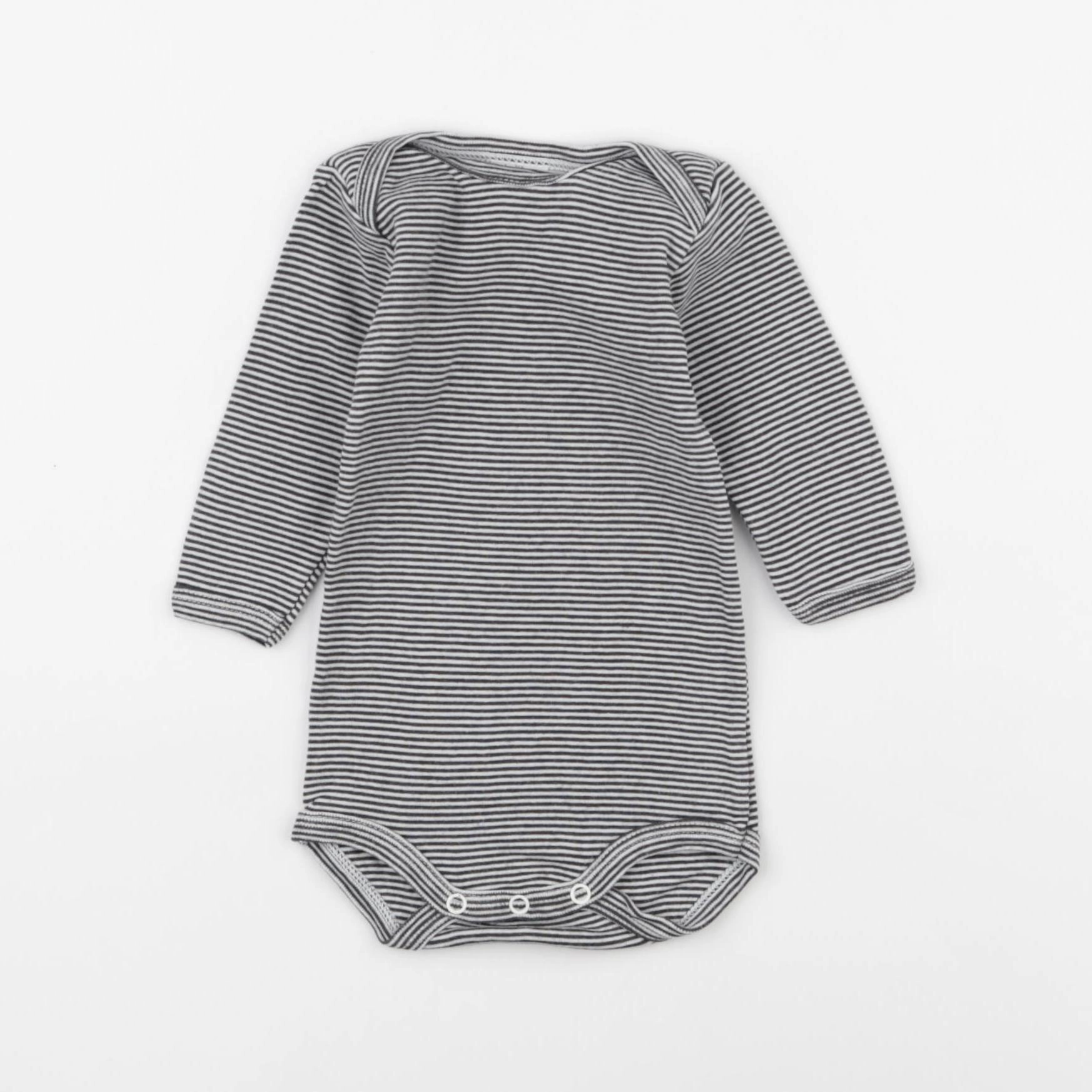 Petit Bateau - body bleu - 3 mois