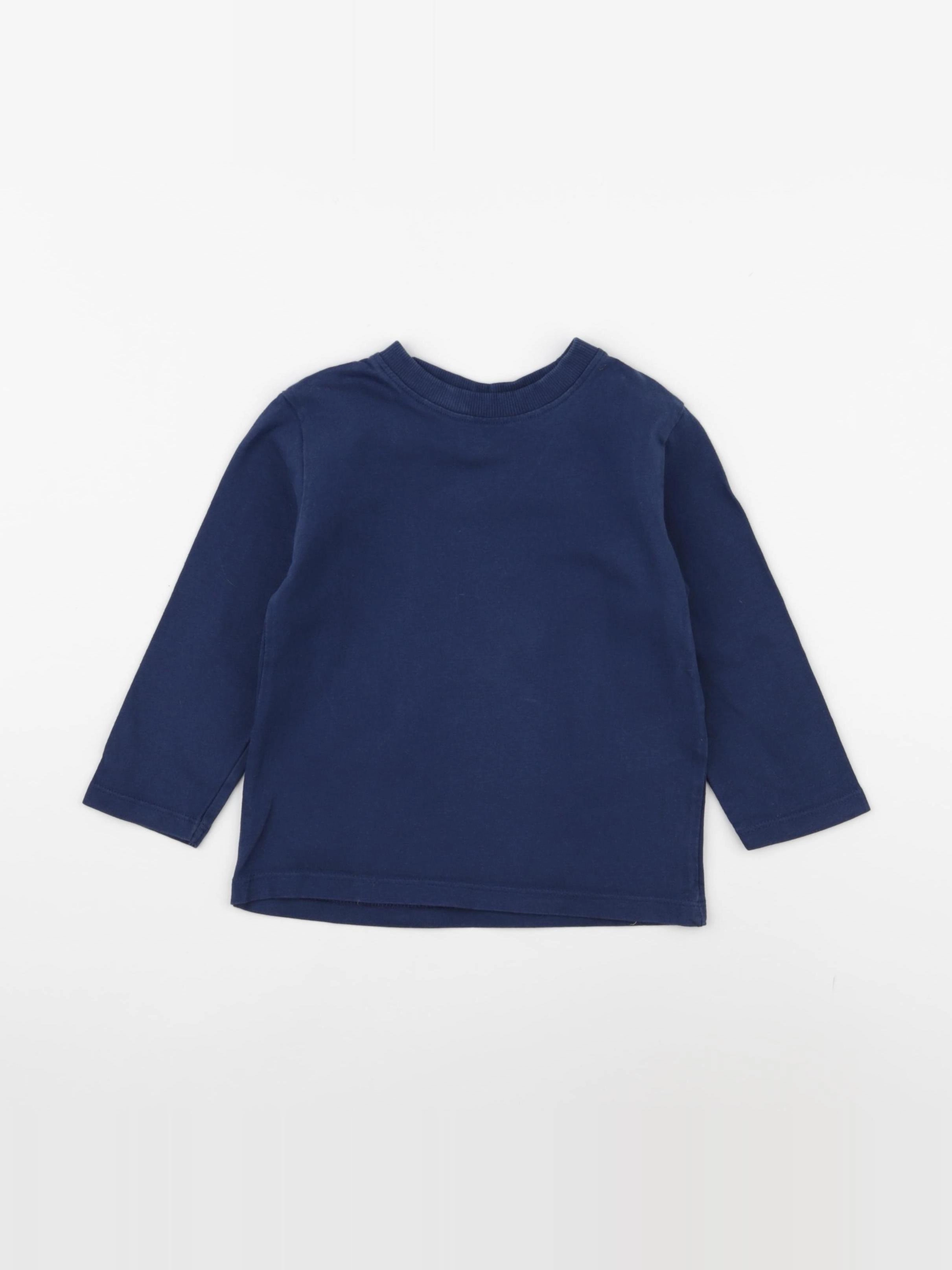 Zara - tee-shirt bleu - 12/18 mois