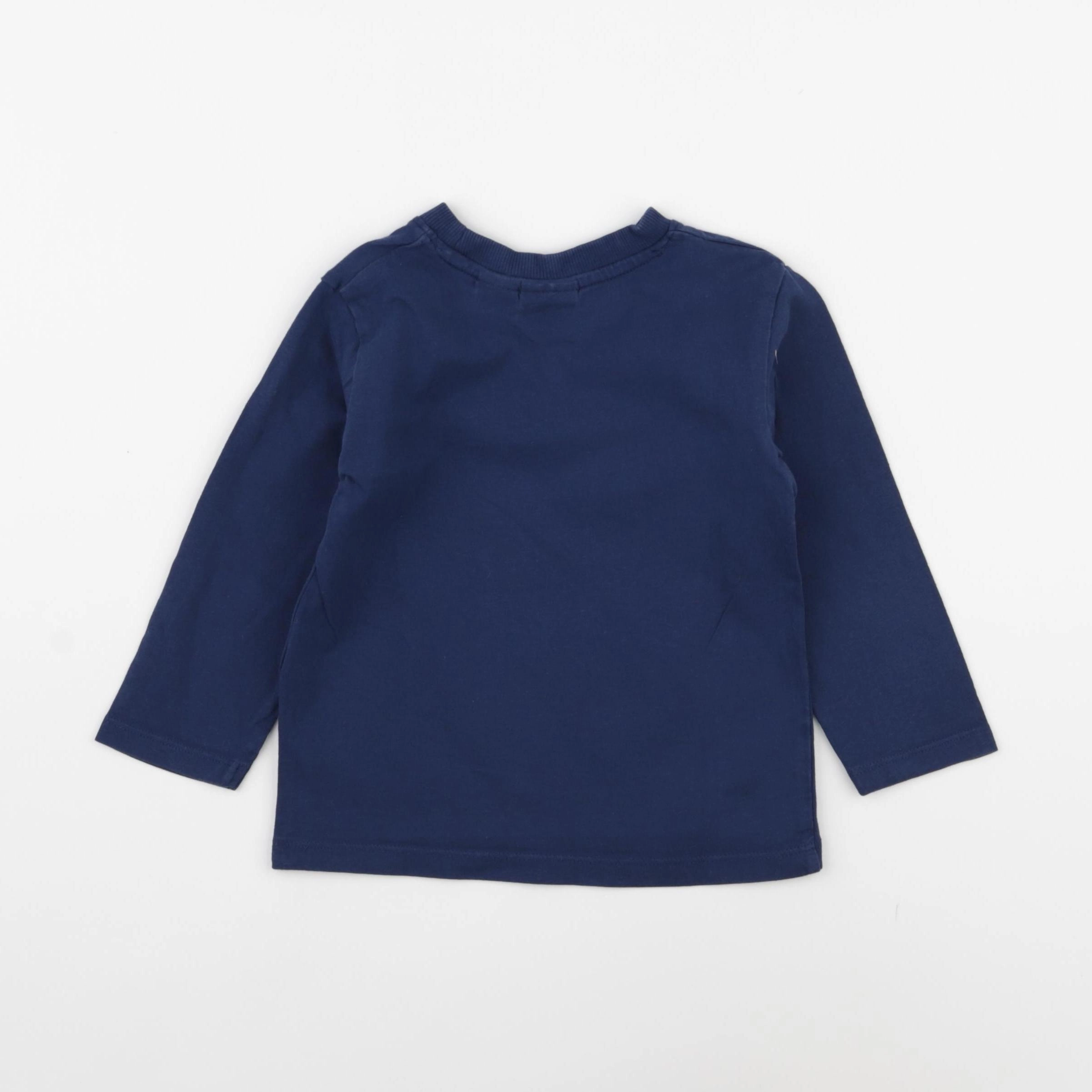 Zara - tee-shirt bleu - 12/18 mois