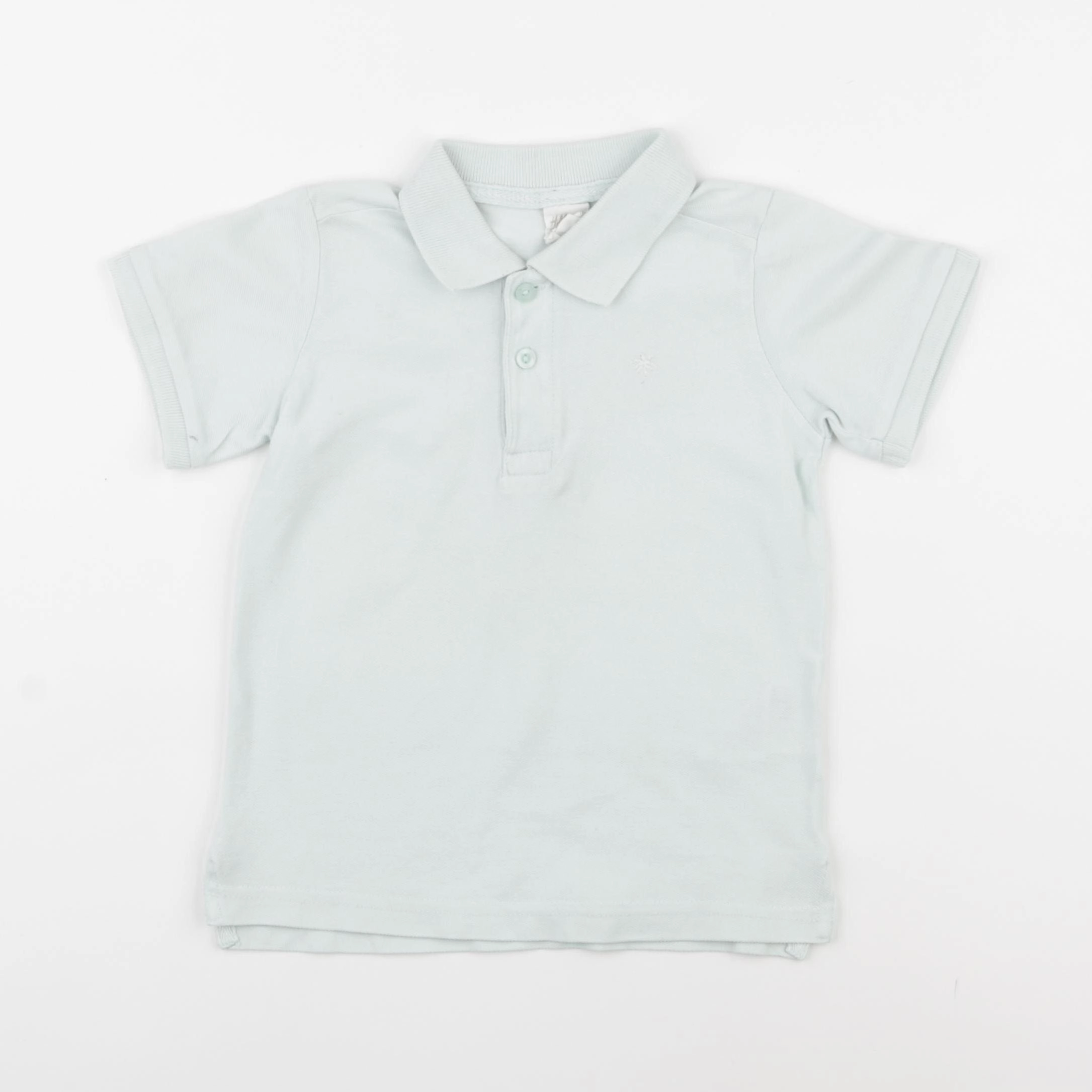 H&M - polo vert - 12/18 mois