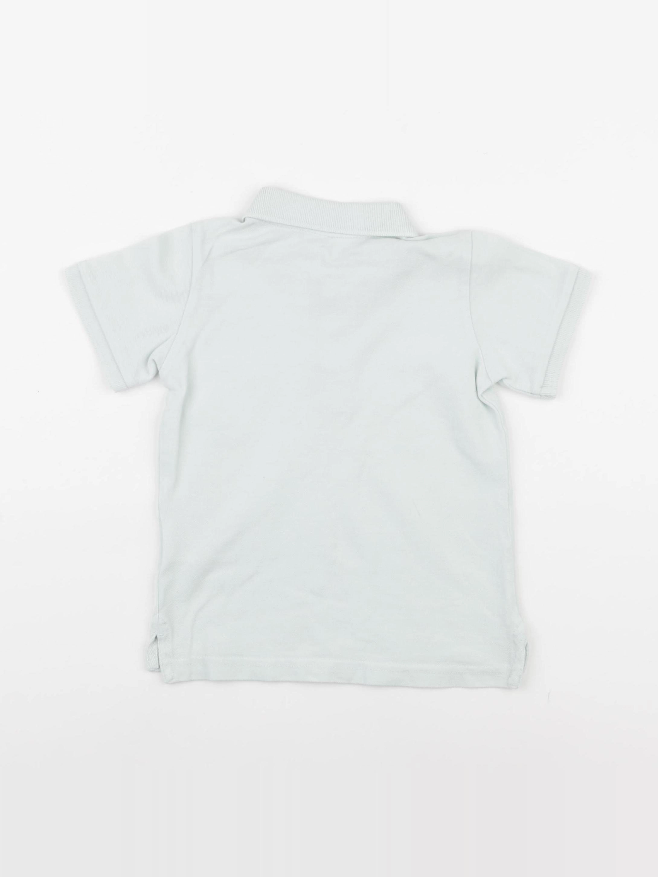 H&M - polo vert - 12/18 mois