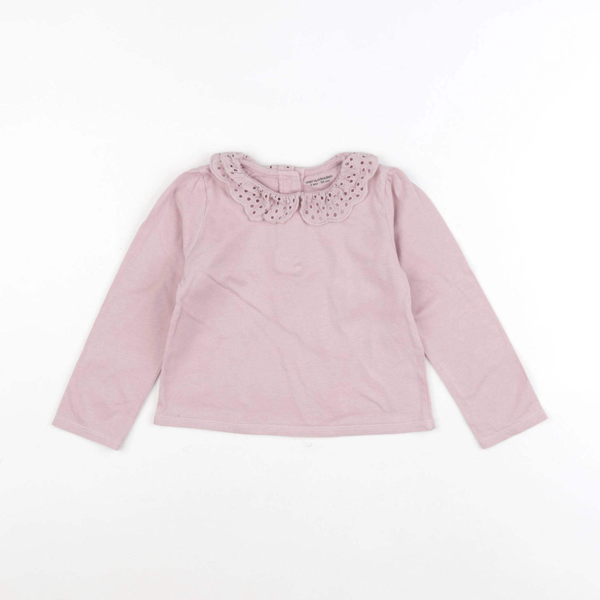 Vertbaudet - tee-shirt rose - 2 ans