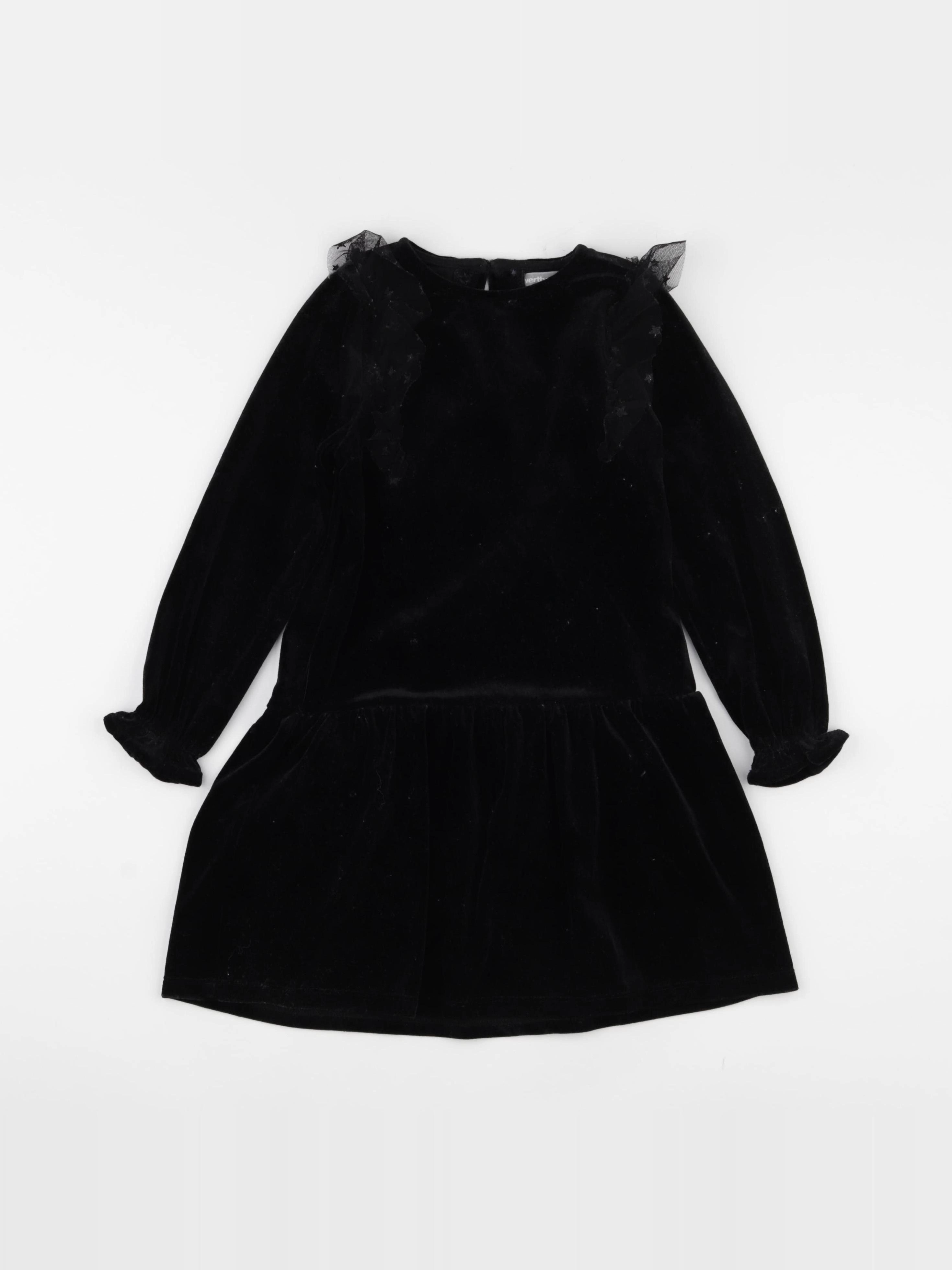 Vertbaudet - robe noir - 6 ans