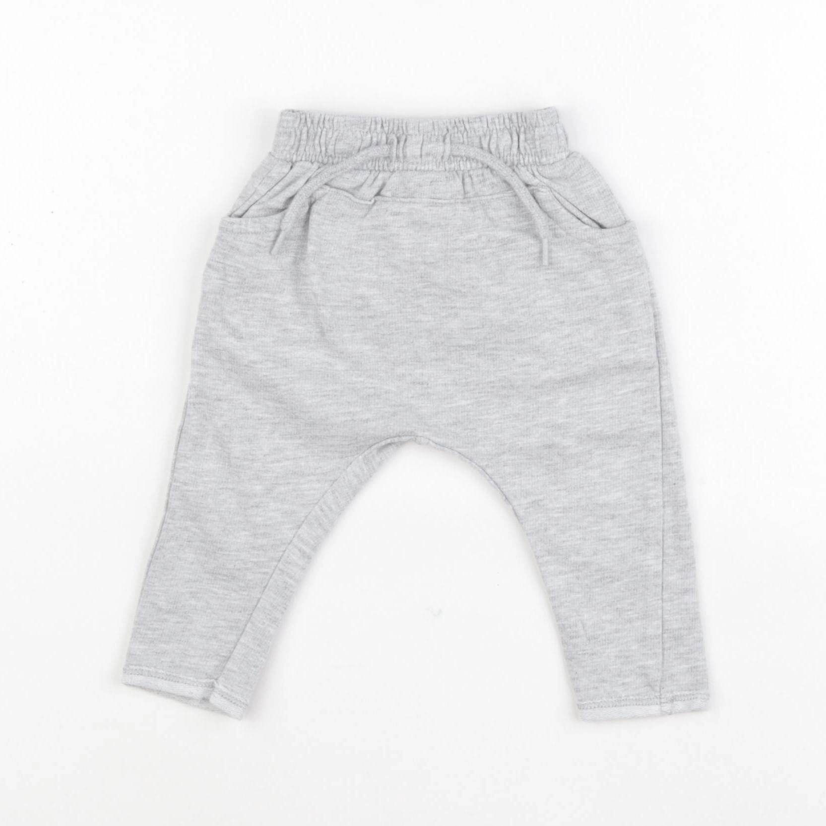 Vertbaudet - jogging gris - 3 mois