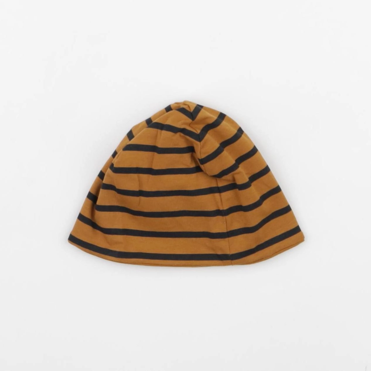 Vertbaudet - bonnet marron, bleu - 2/5 ans
