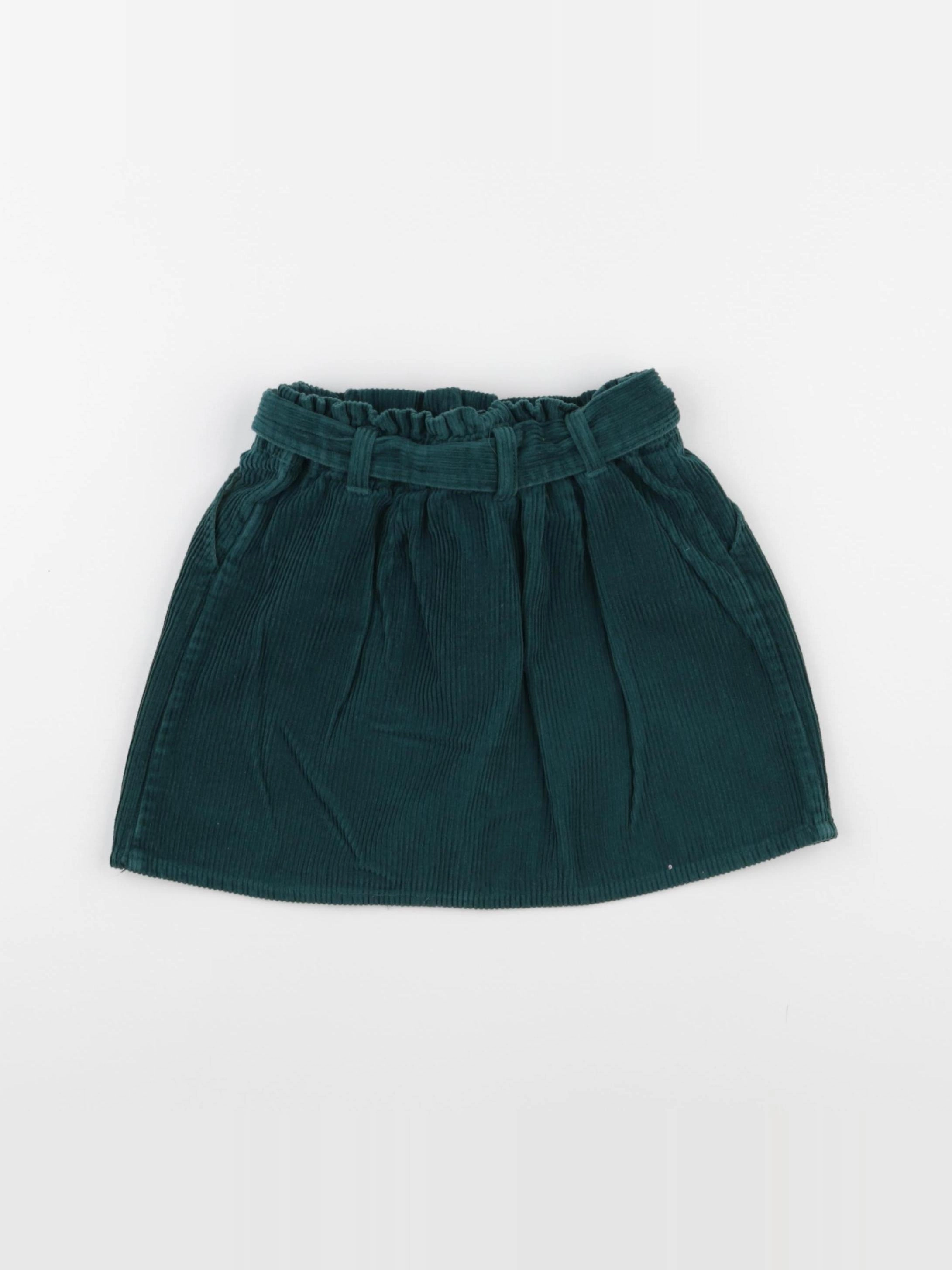 Vertbaudet - jupe vert - 6 ans