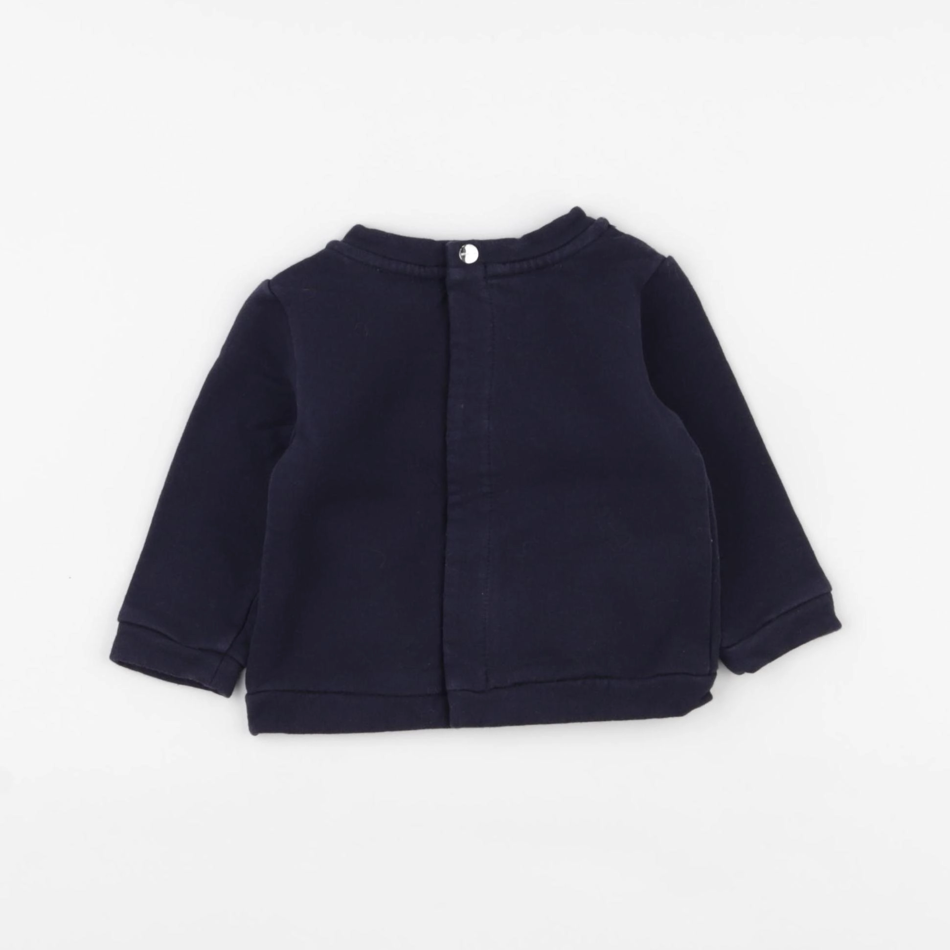 Jacadi - sweat bleu - 6 mois