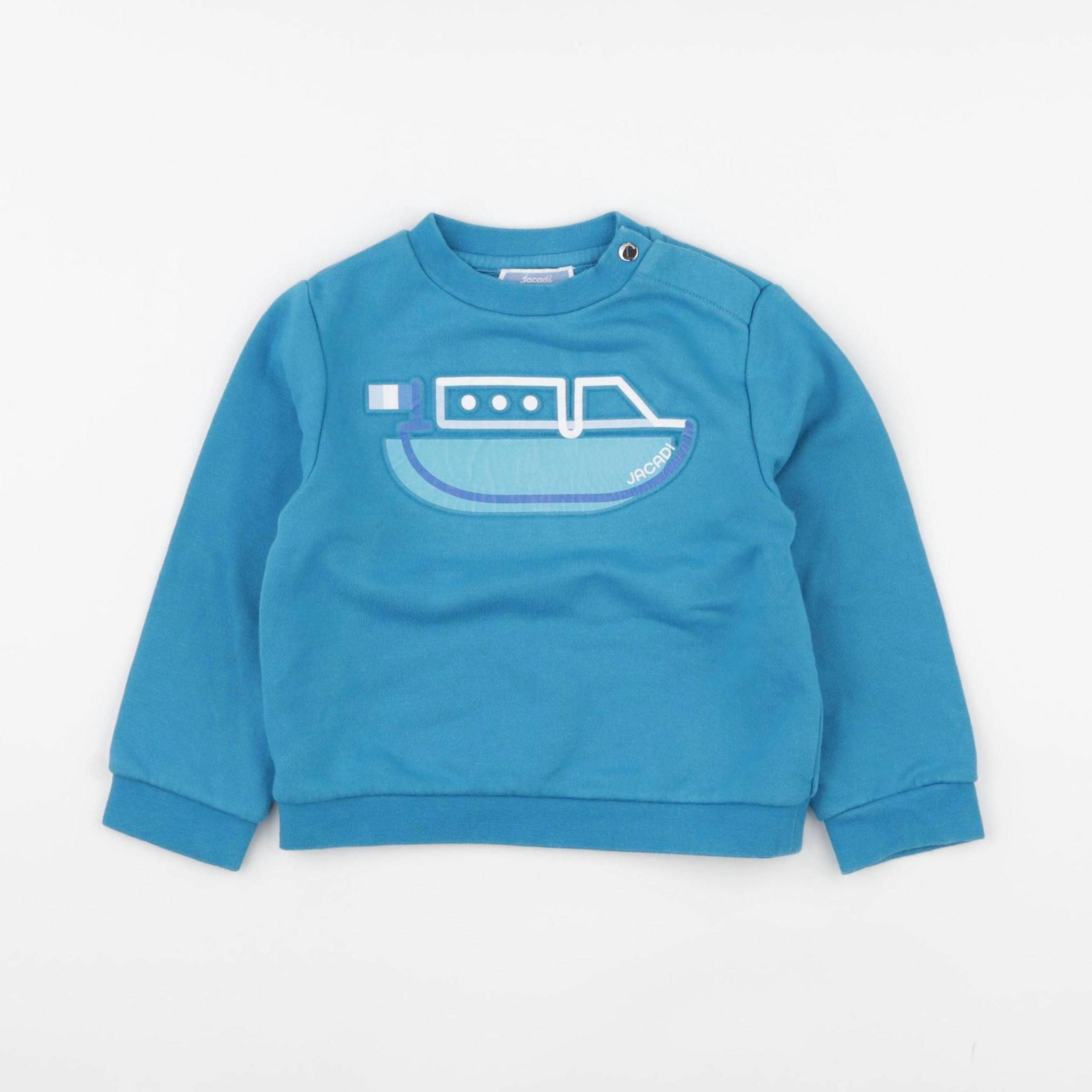 Jacadi - sweat bleu - 24 mois